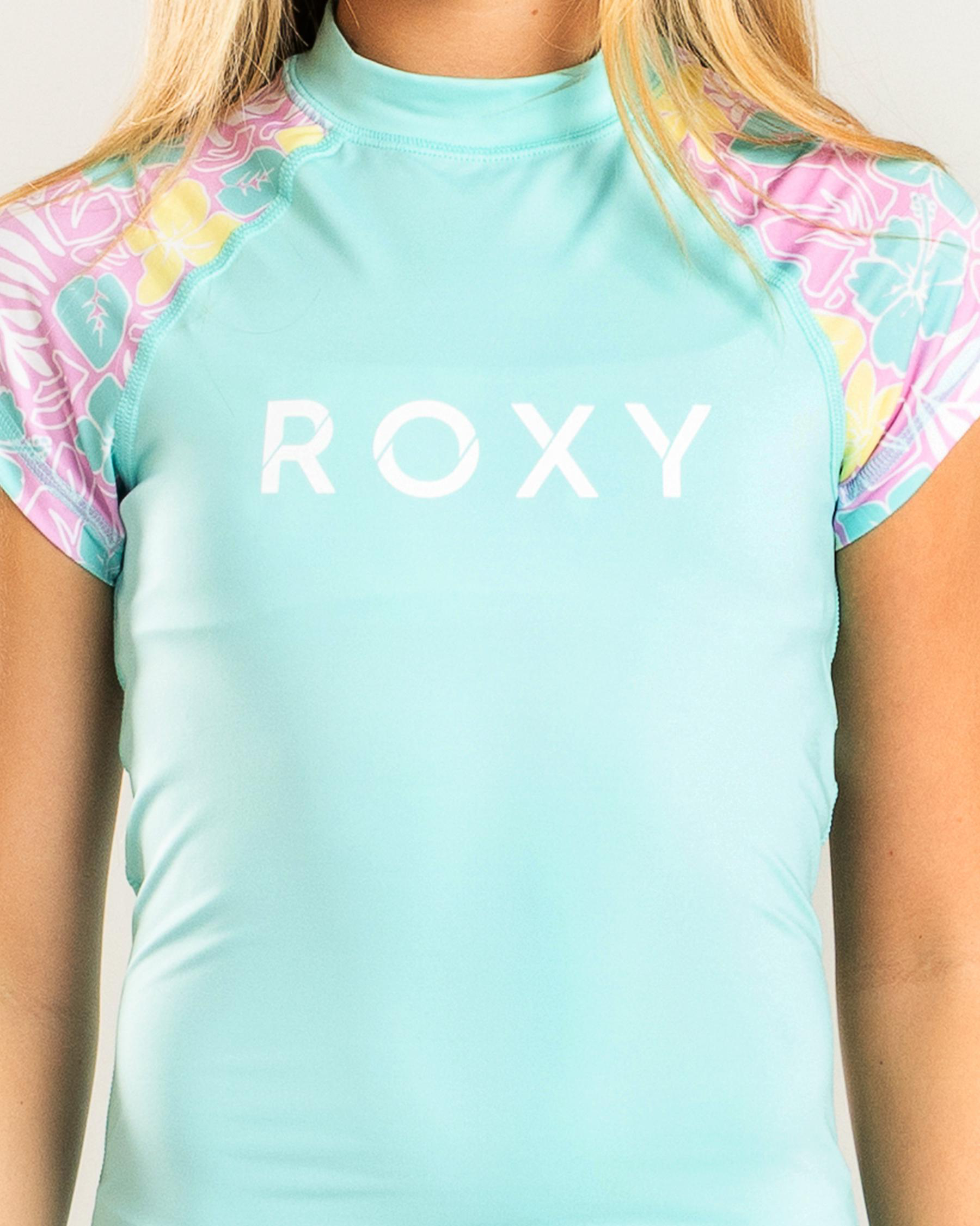 Hibiscus Cap Sleeve Rash Vest