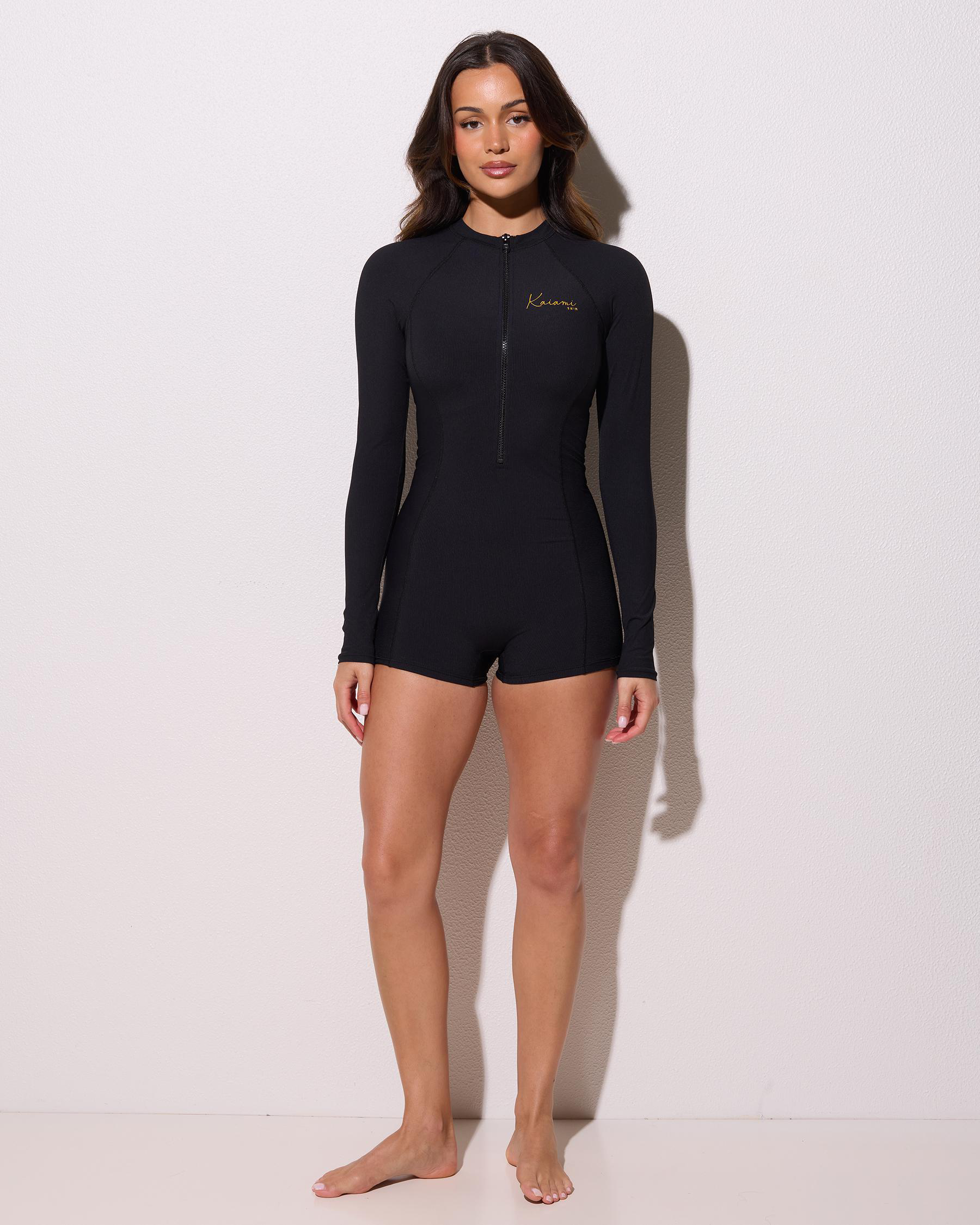 Marla Rib Shortie Surfsuit