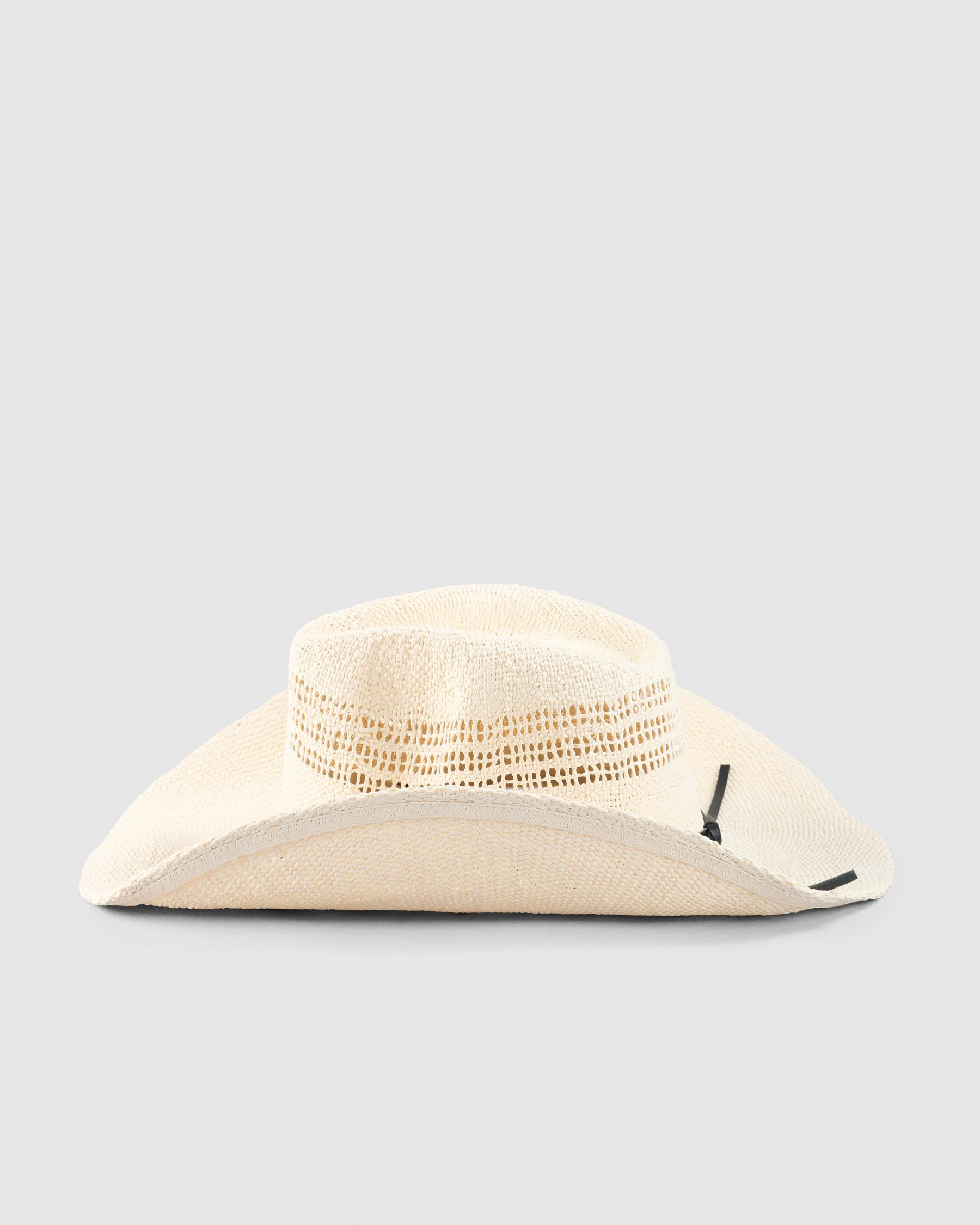 Rowdy Cowboy Straw Hat