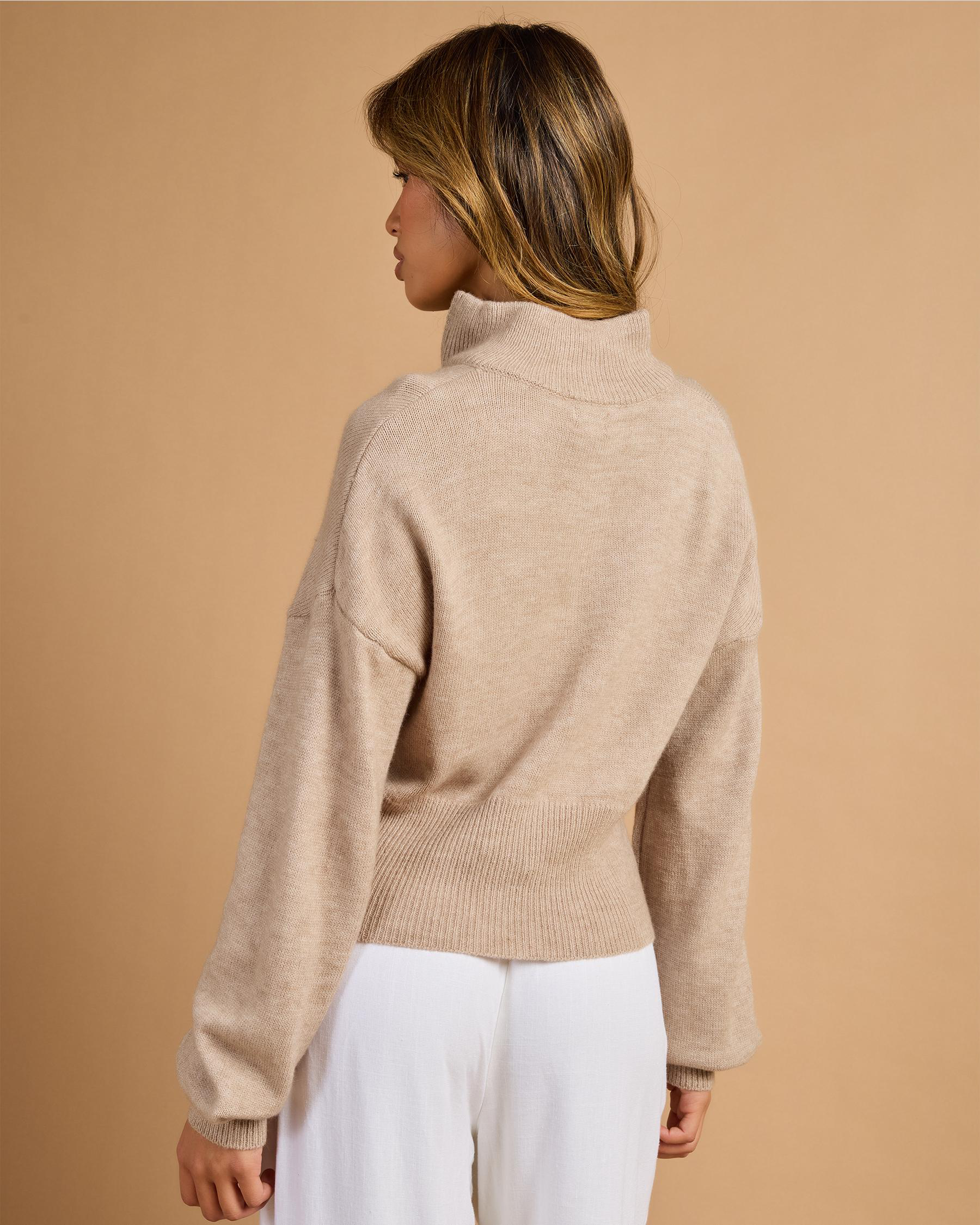 Briana Zip Knit Jumper