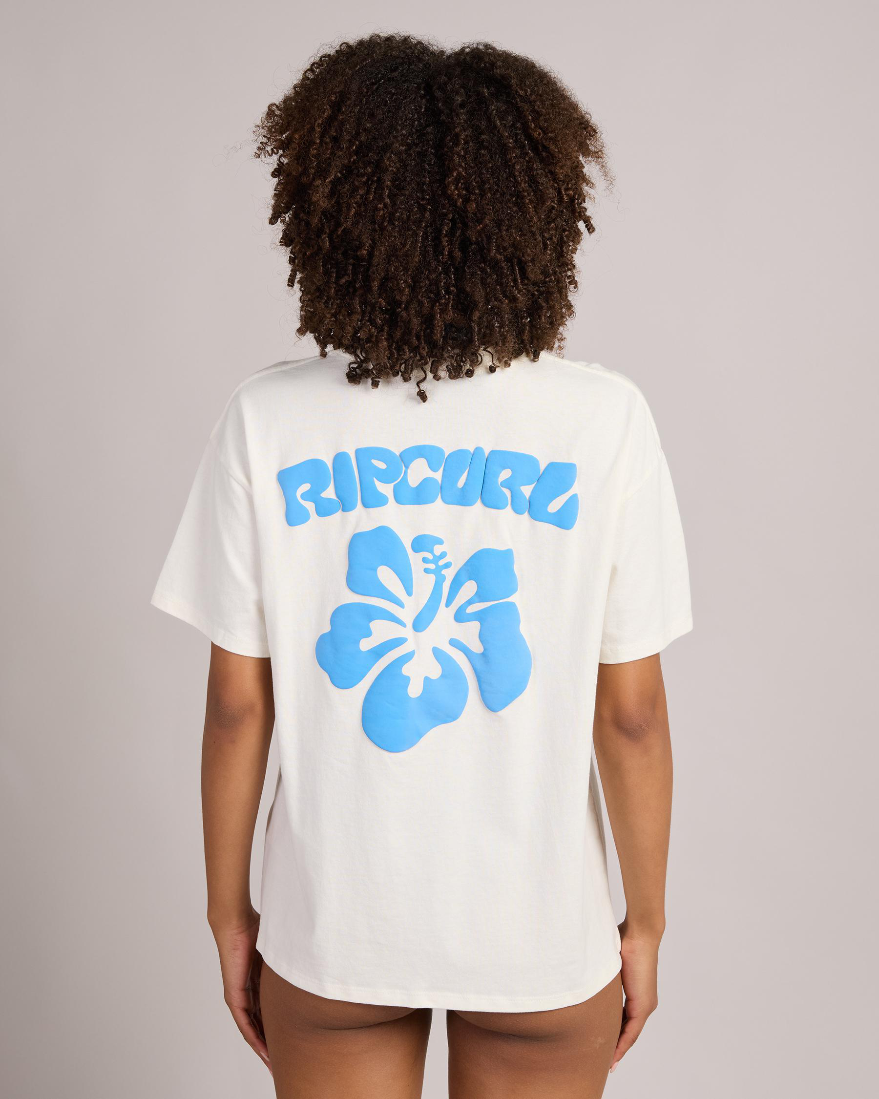 Hibiscus Puff Relaxed T-Shirt