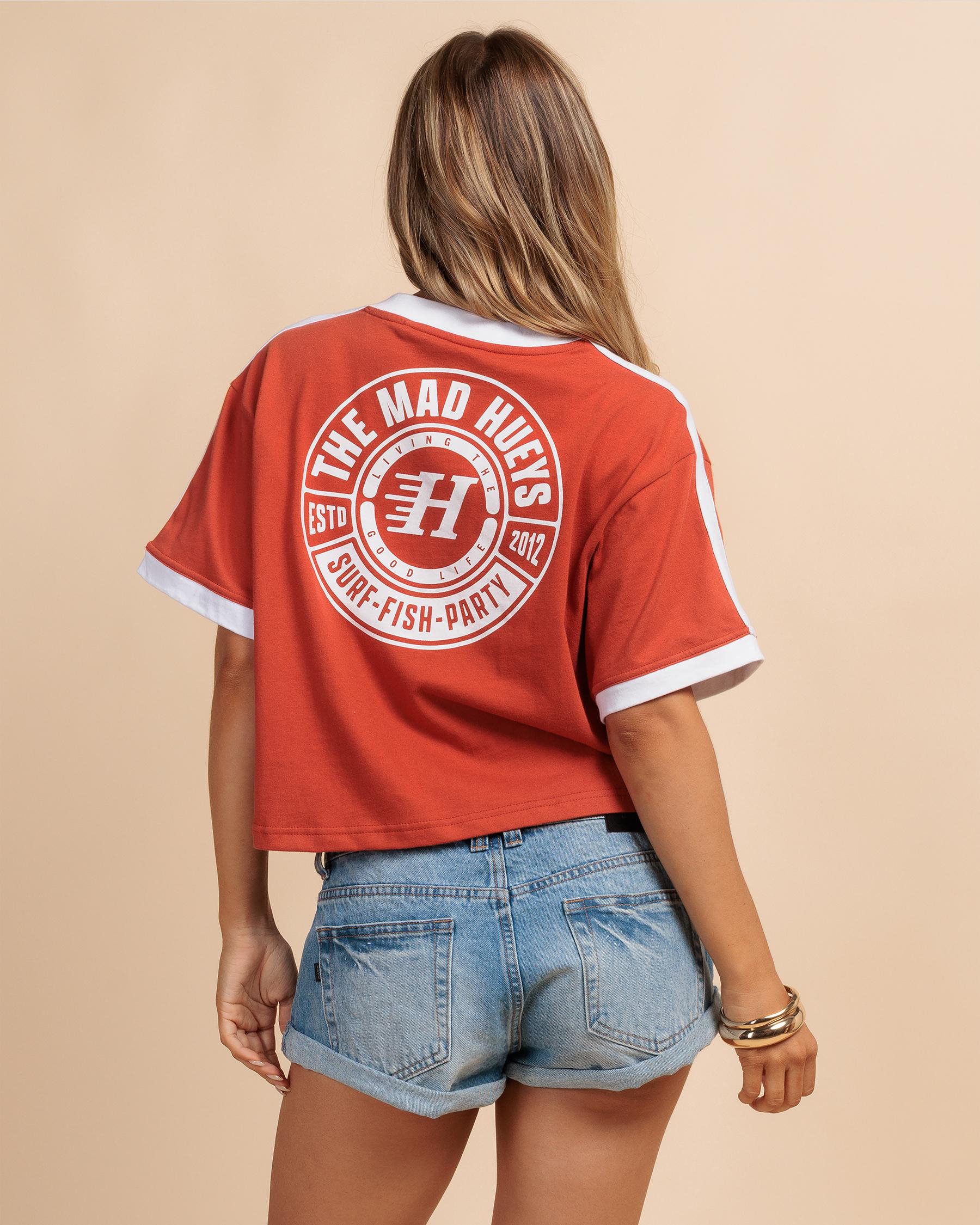 Living Hueys Boxy V-Neck T-Shirt