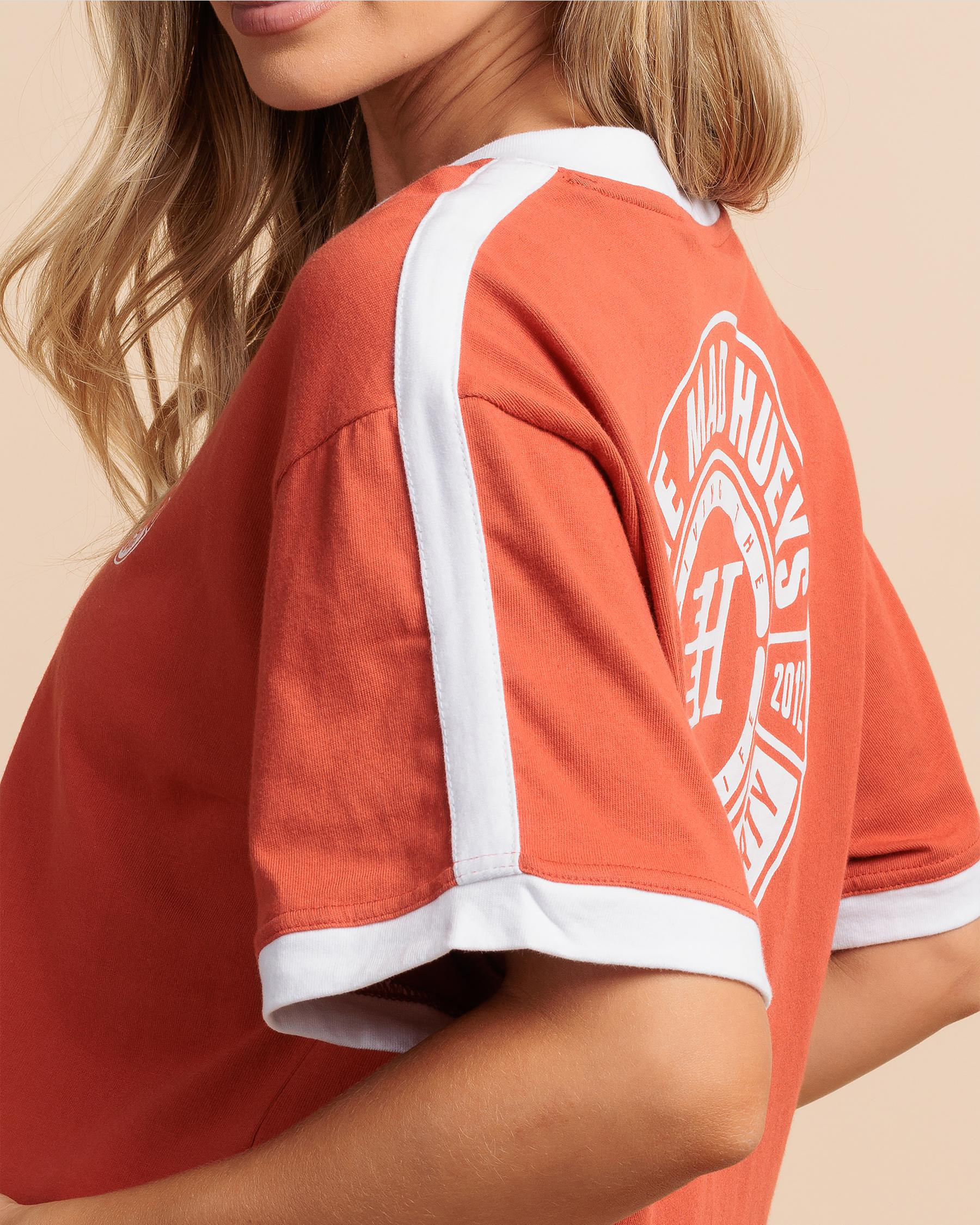 Living Hueys Boxy V-Neck T-Shirt