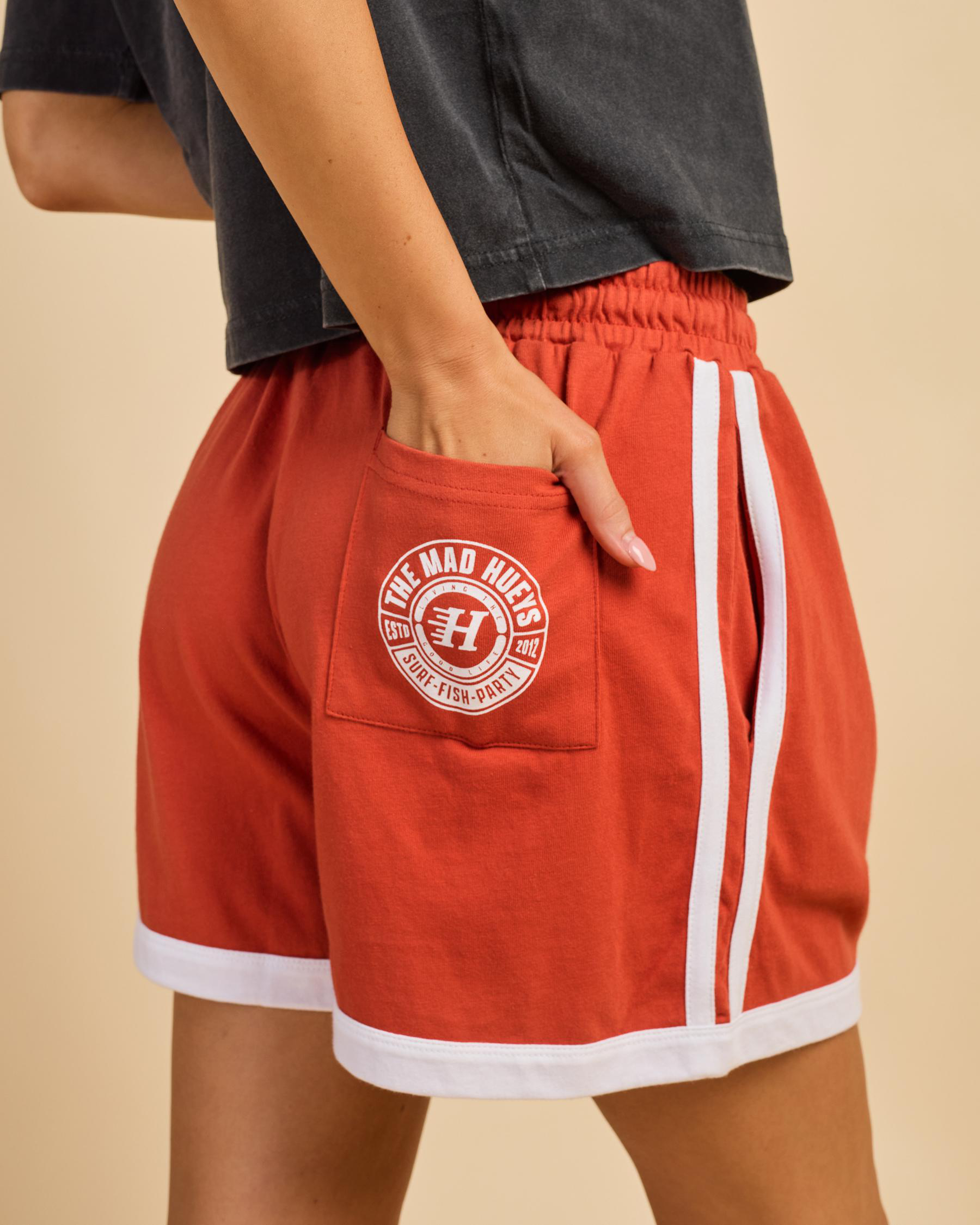 Living Hueys Mid Rise Shorts