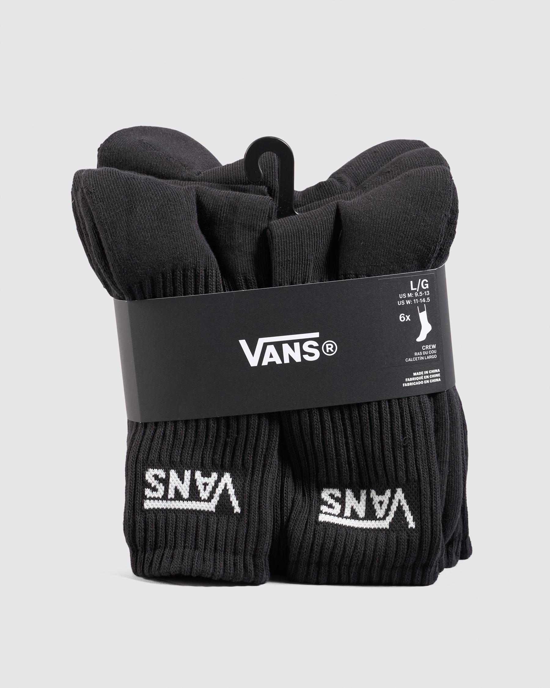 Classic Crew Socks 6 Pack