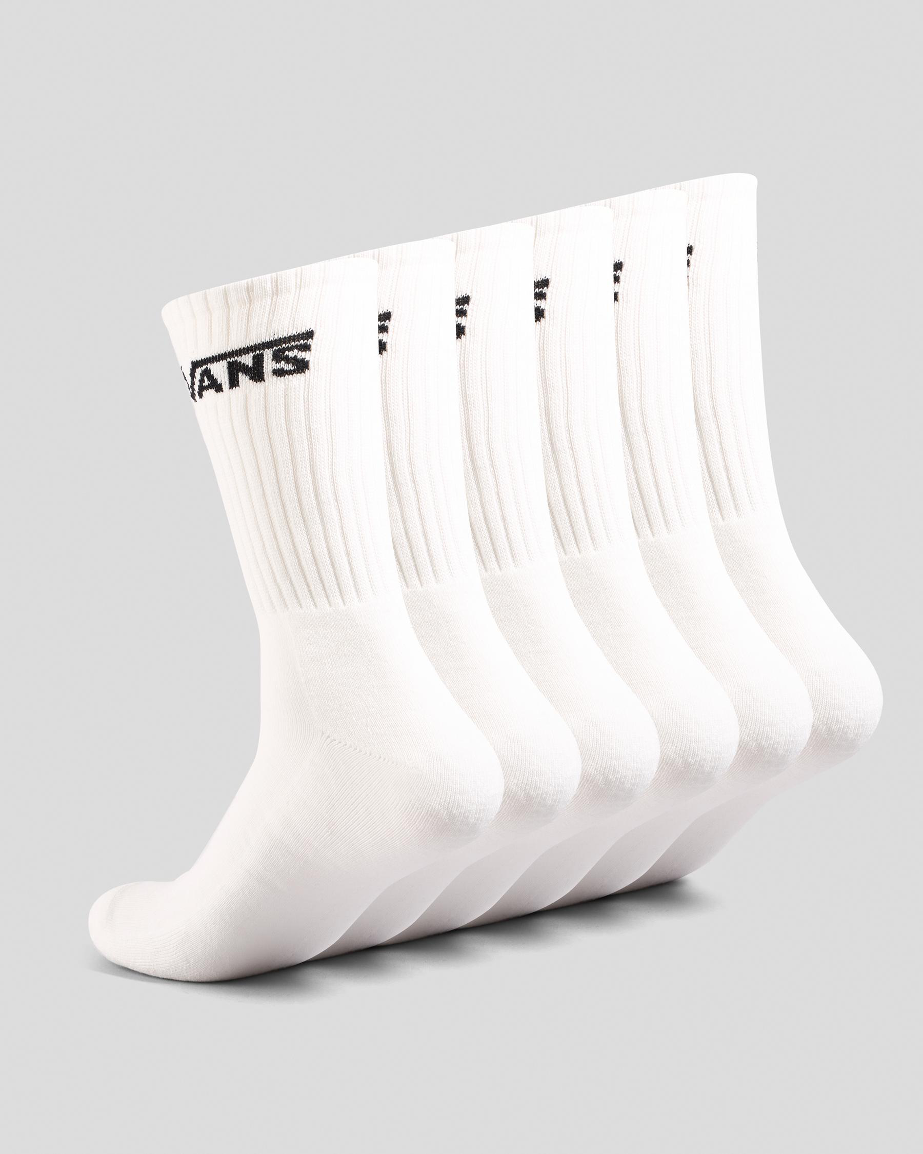 Classic Crew Socks 6 Pack