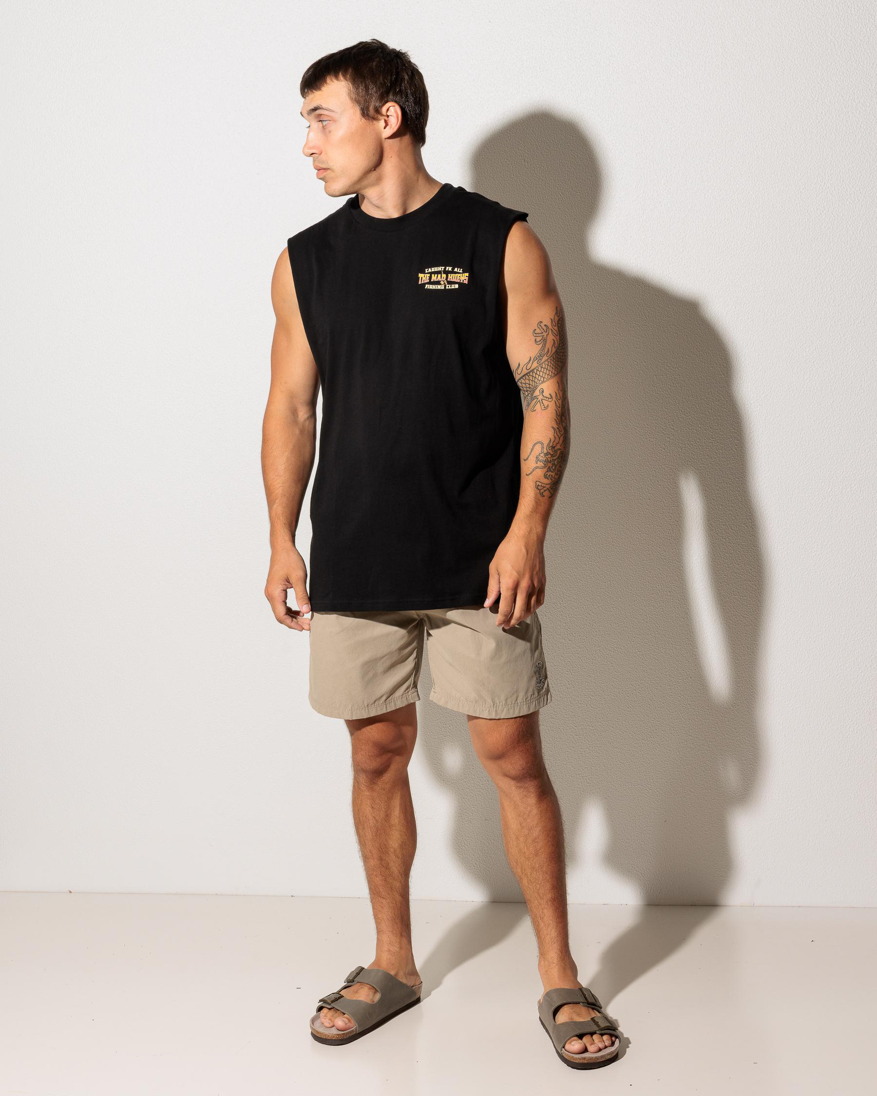 Caught FK All Skull Muscle Tank