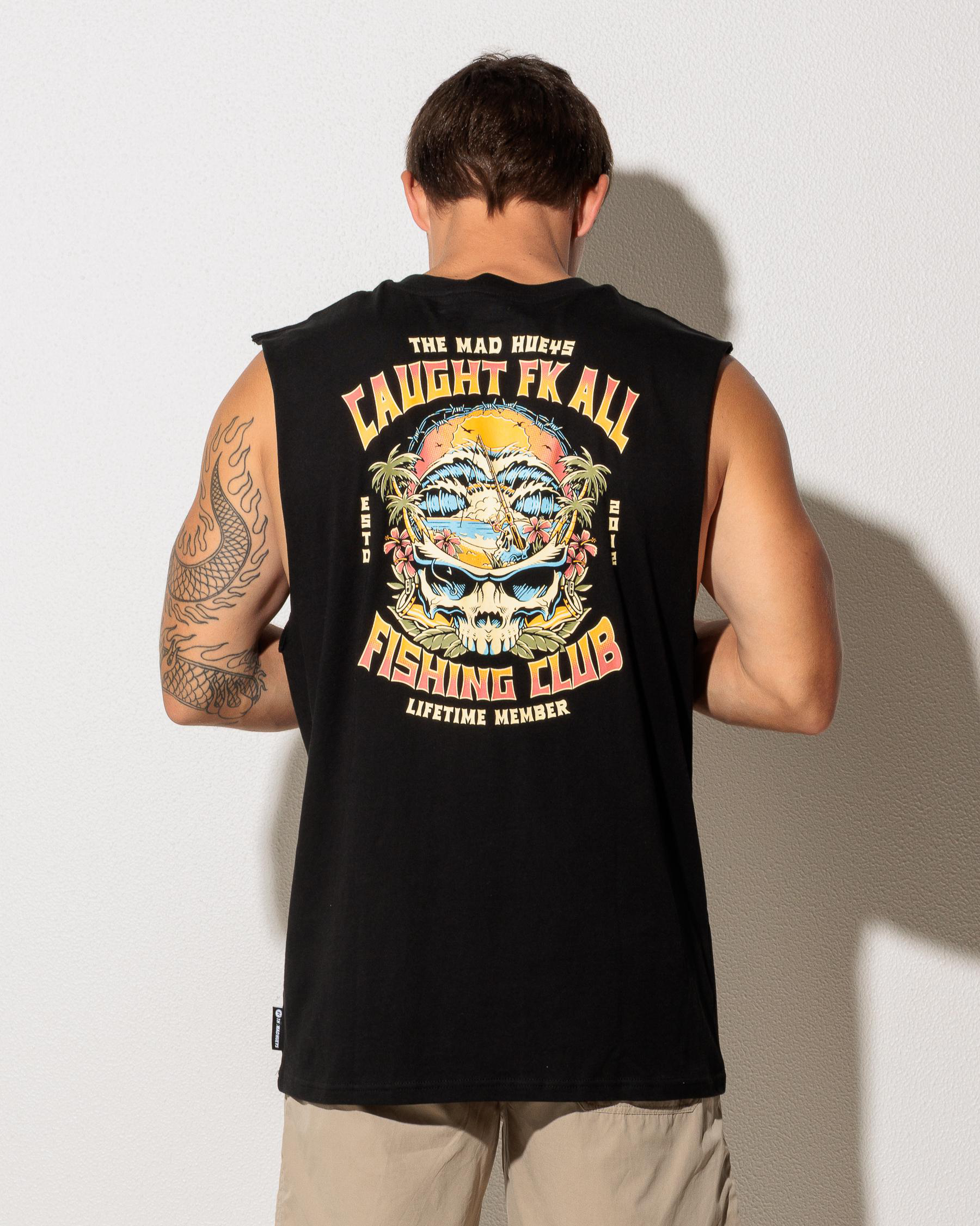 Caught FK All Skull Muscle Tank