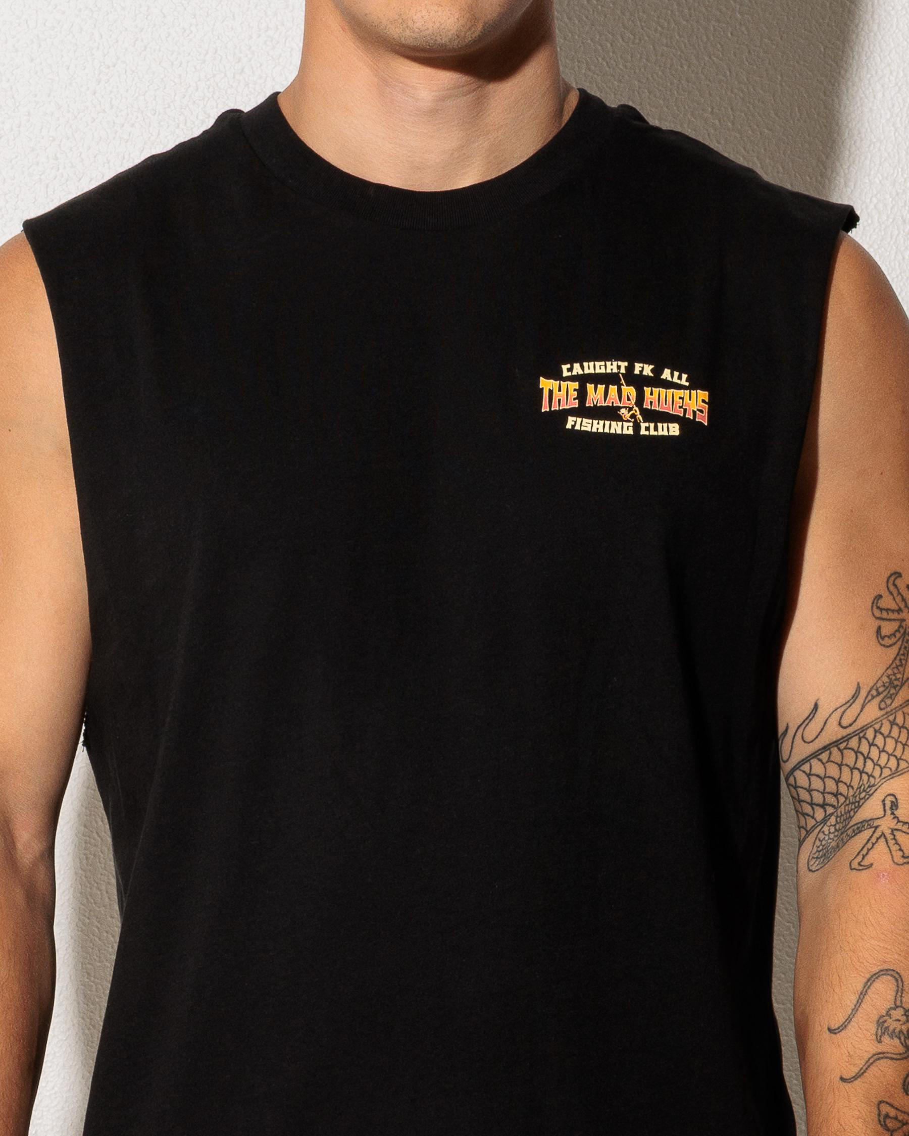 Caught FK All Skull Muscle Tank