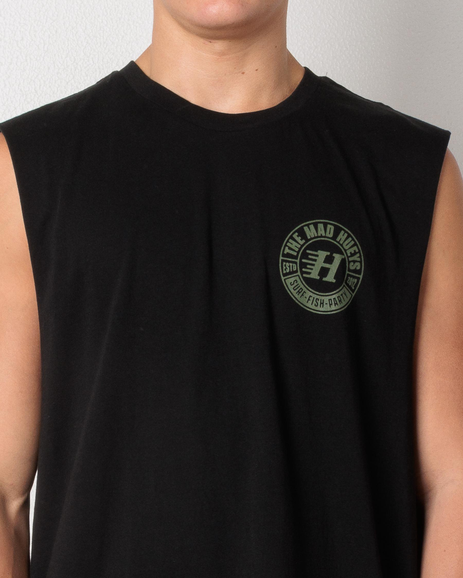 Living Hueys Muscle Tank