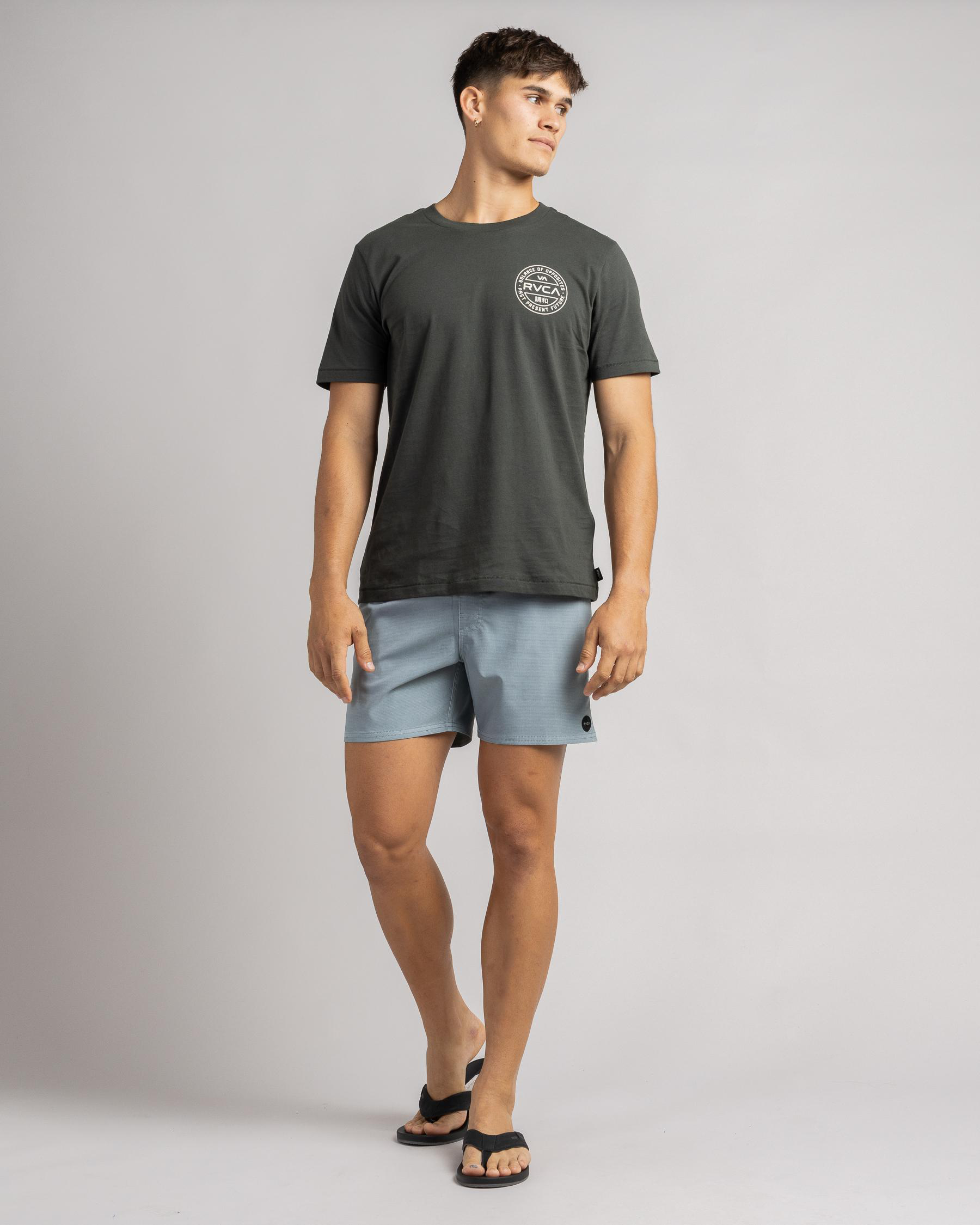 Pigment Elastic Waist Shorts