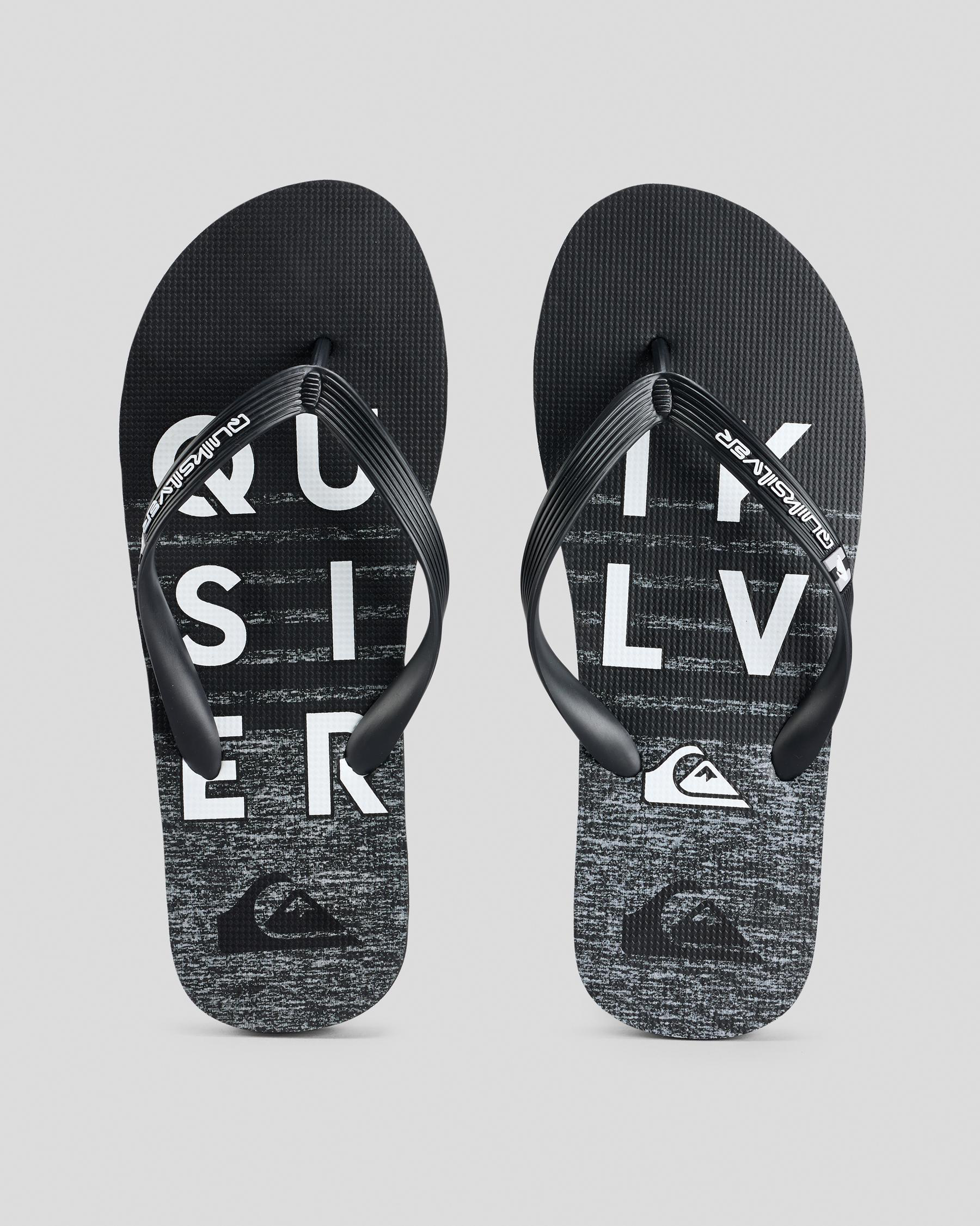 Moncata Wordmark Thongs