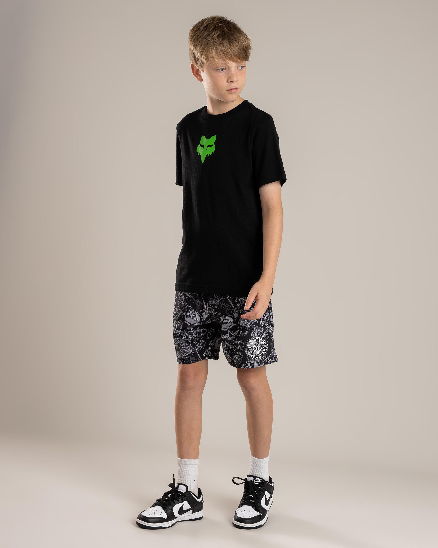 Ruin Elastic Waist Shorts