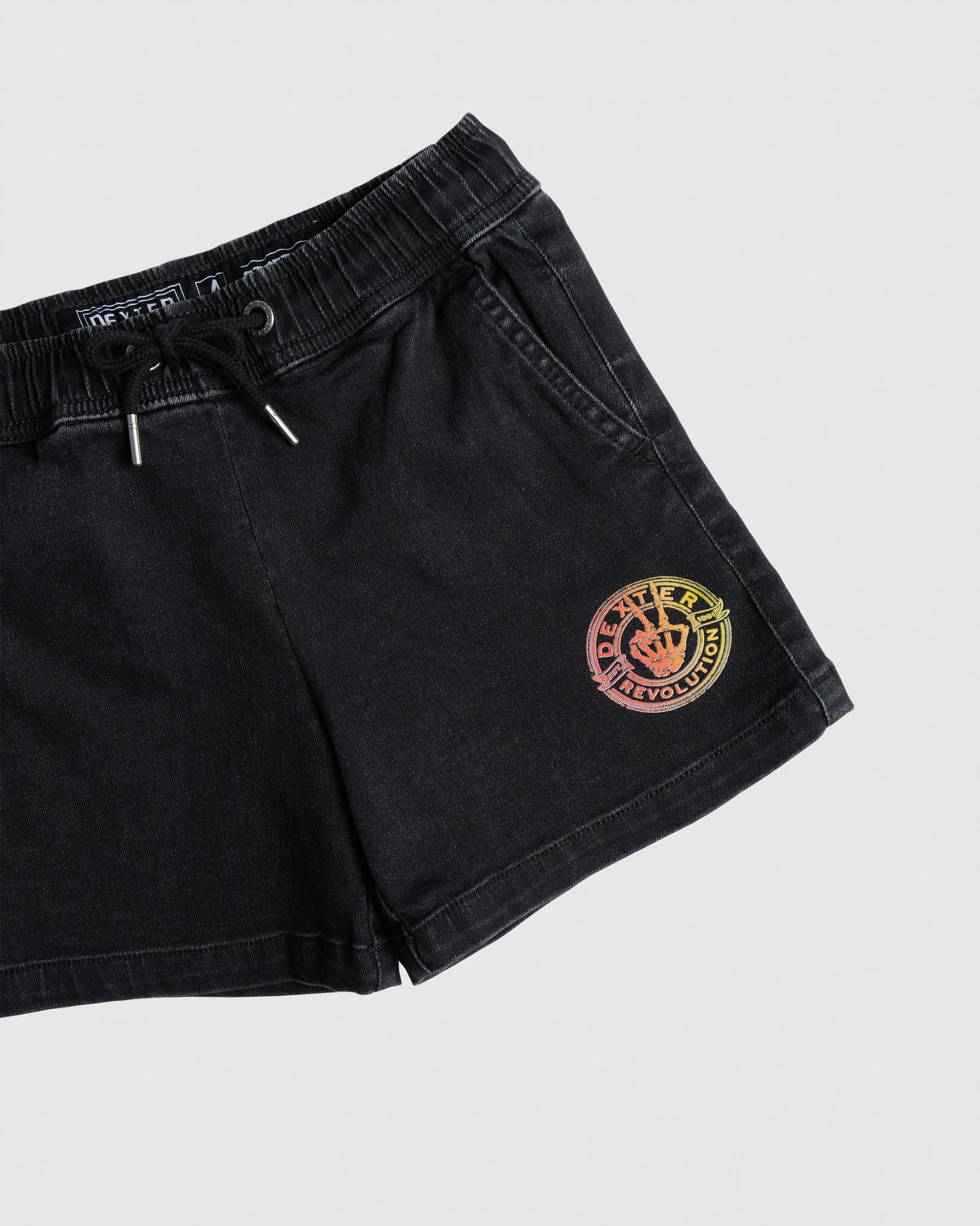 Edge Elastic Waist Shorts