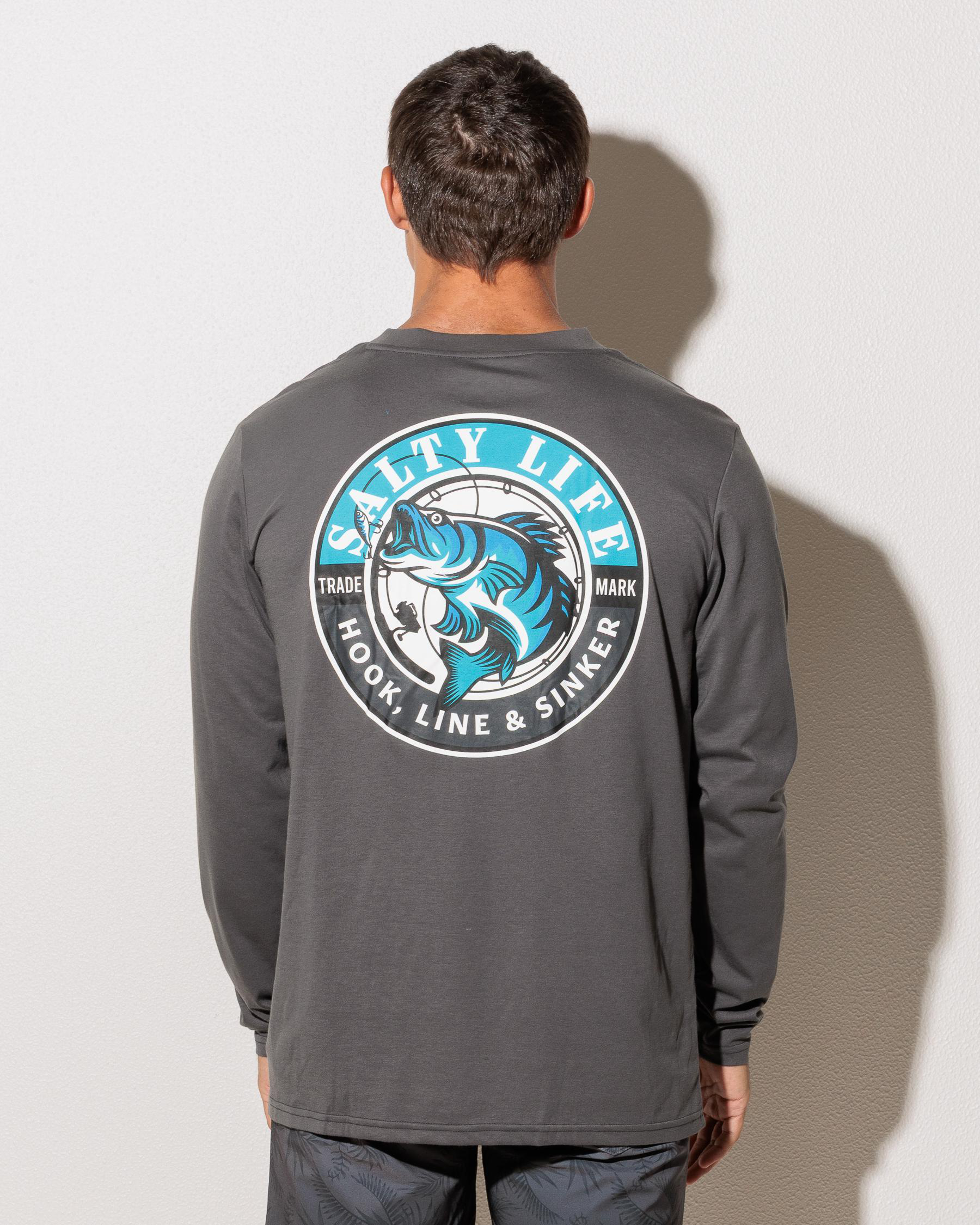 Get Hooked Long Sleeve Surf T-Shirt