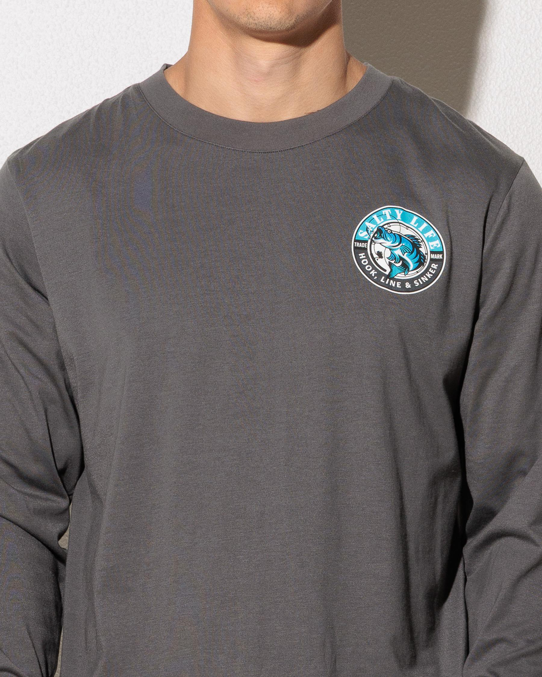 Get Hooked Long Sleeve Surf T-Shirt