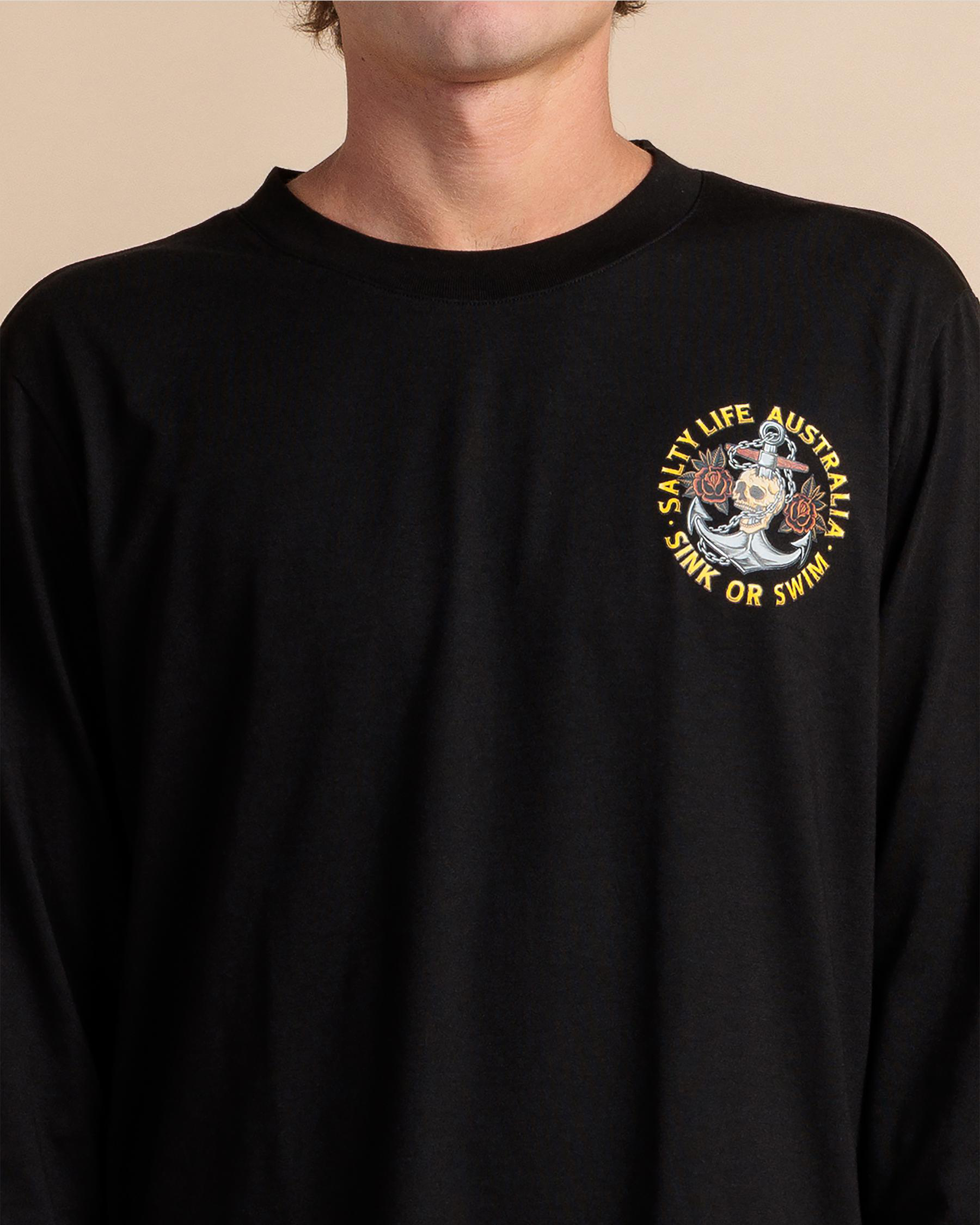 Sink or Swim Long Sleeve Surf T-Shirt