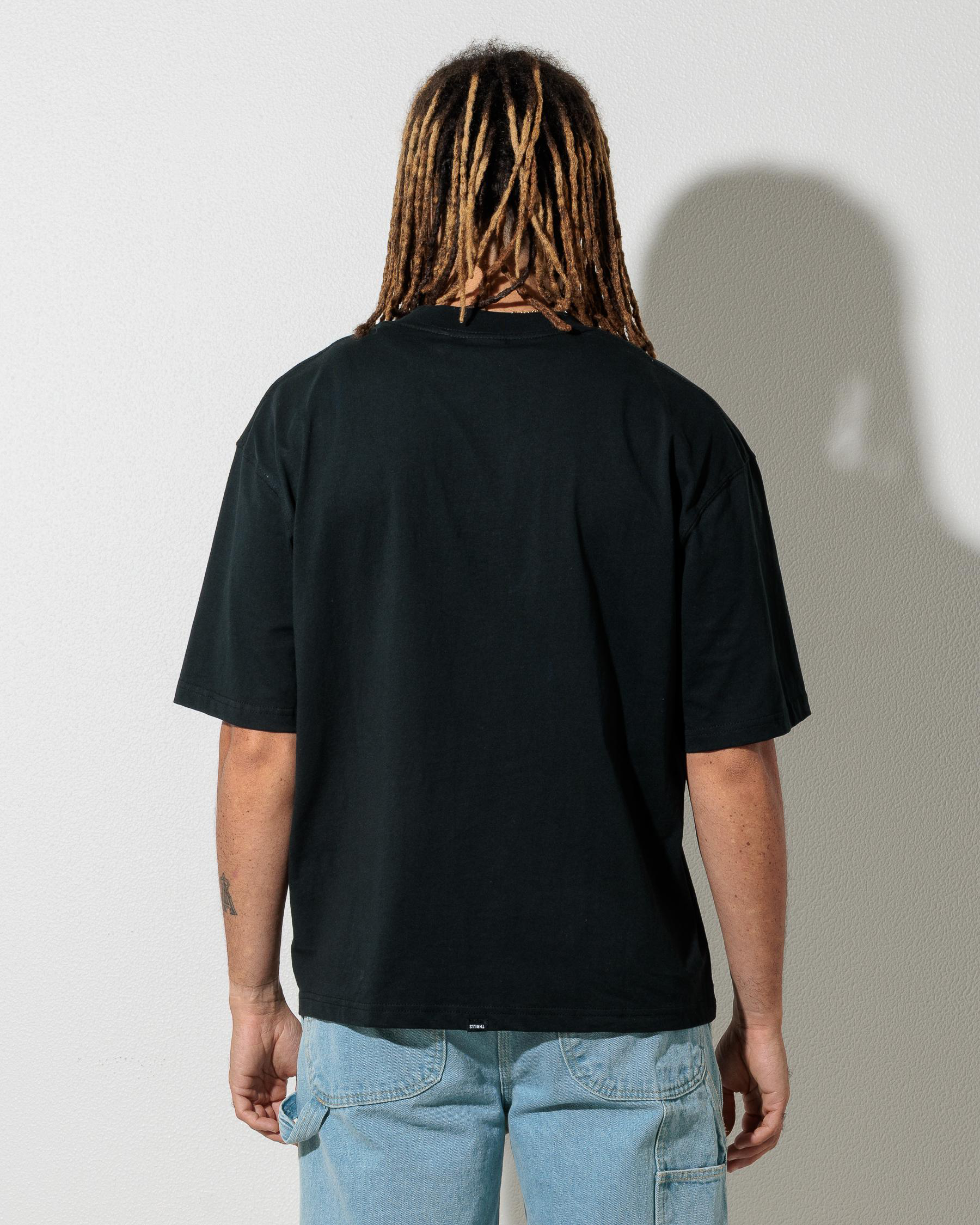 Calm State Embro Box Fit Cropped T-Shirt