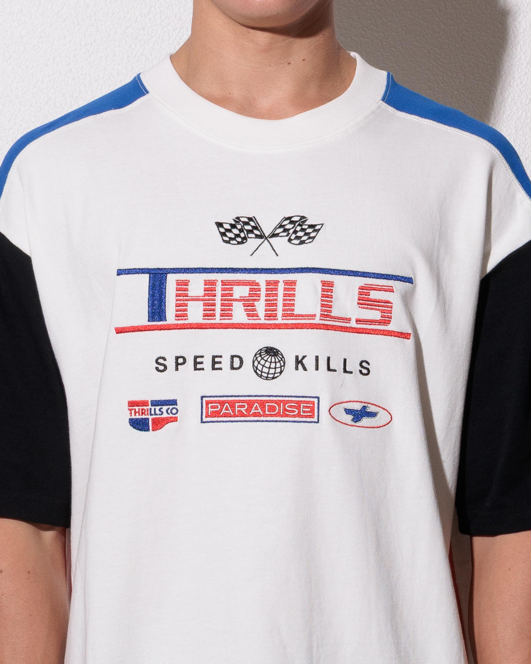 Rapid Fire Panel Box Fit Cropped T-Shirt