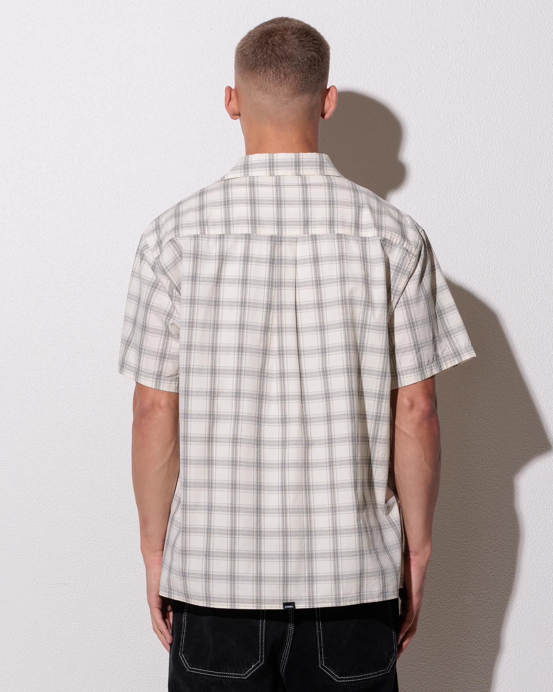 Touch The Sky Check Cropped Short Sleeve Shirt