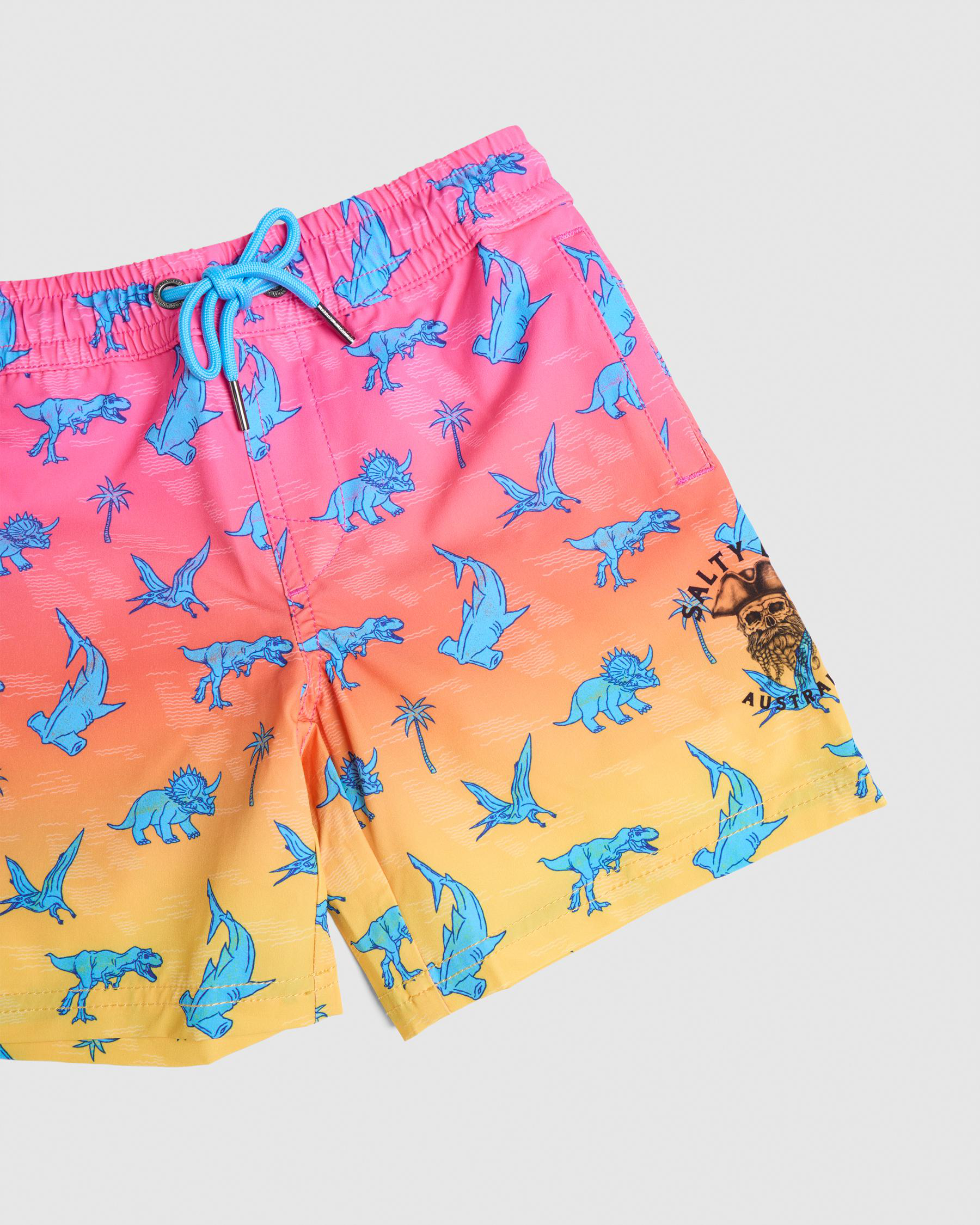 Toddlers Triassic Elastic Waist Shorts