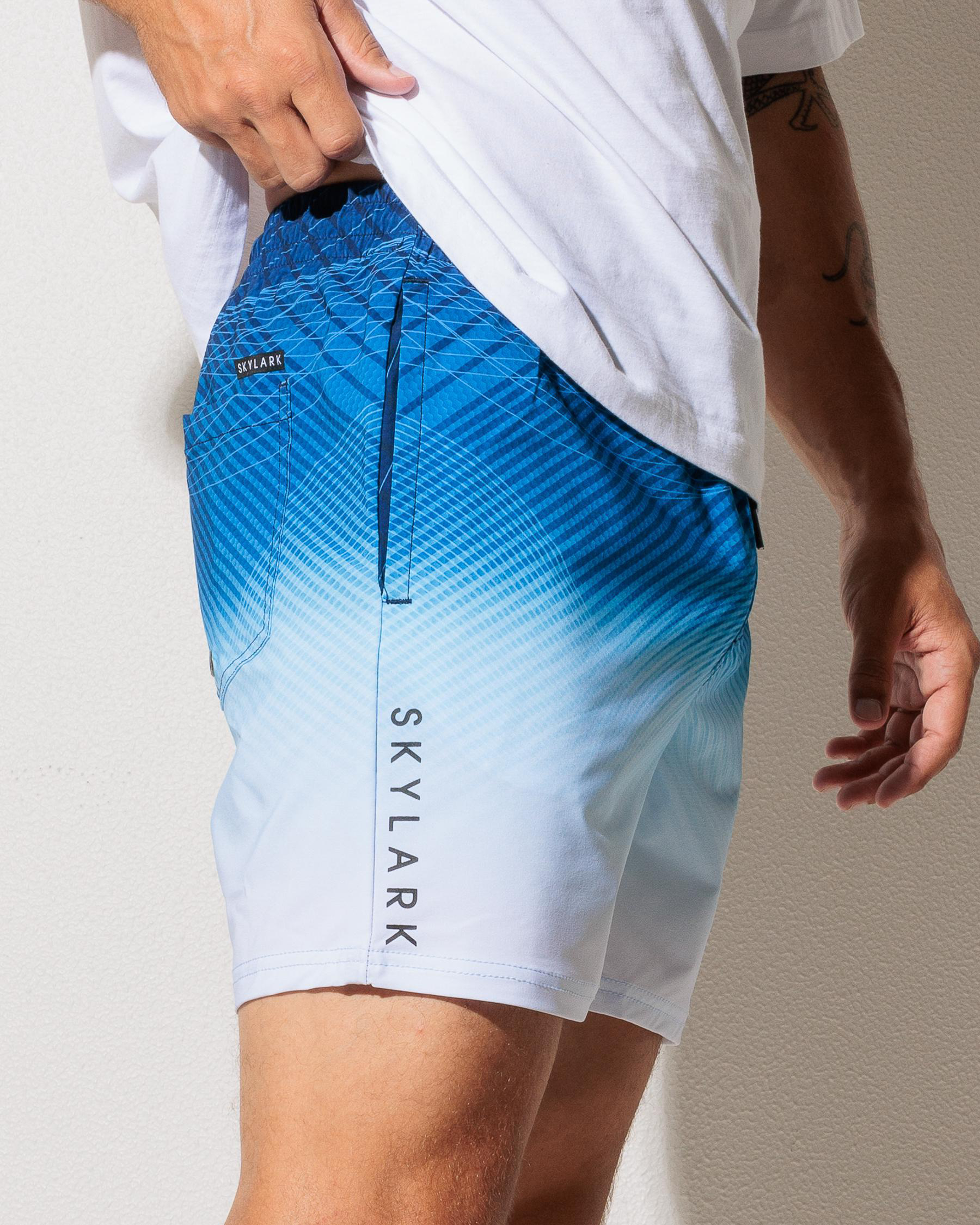Radar Elastic Waist Shorts