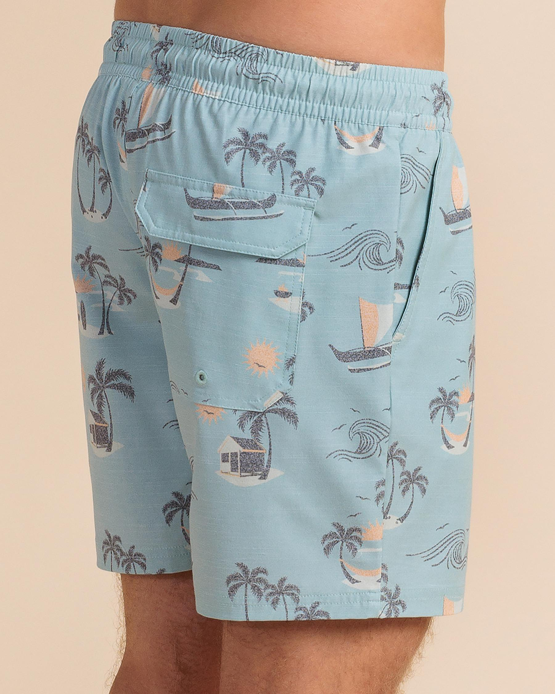 Mist Elastic Waist Shorts