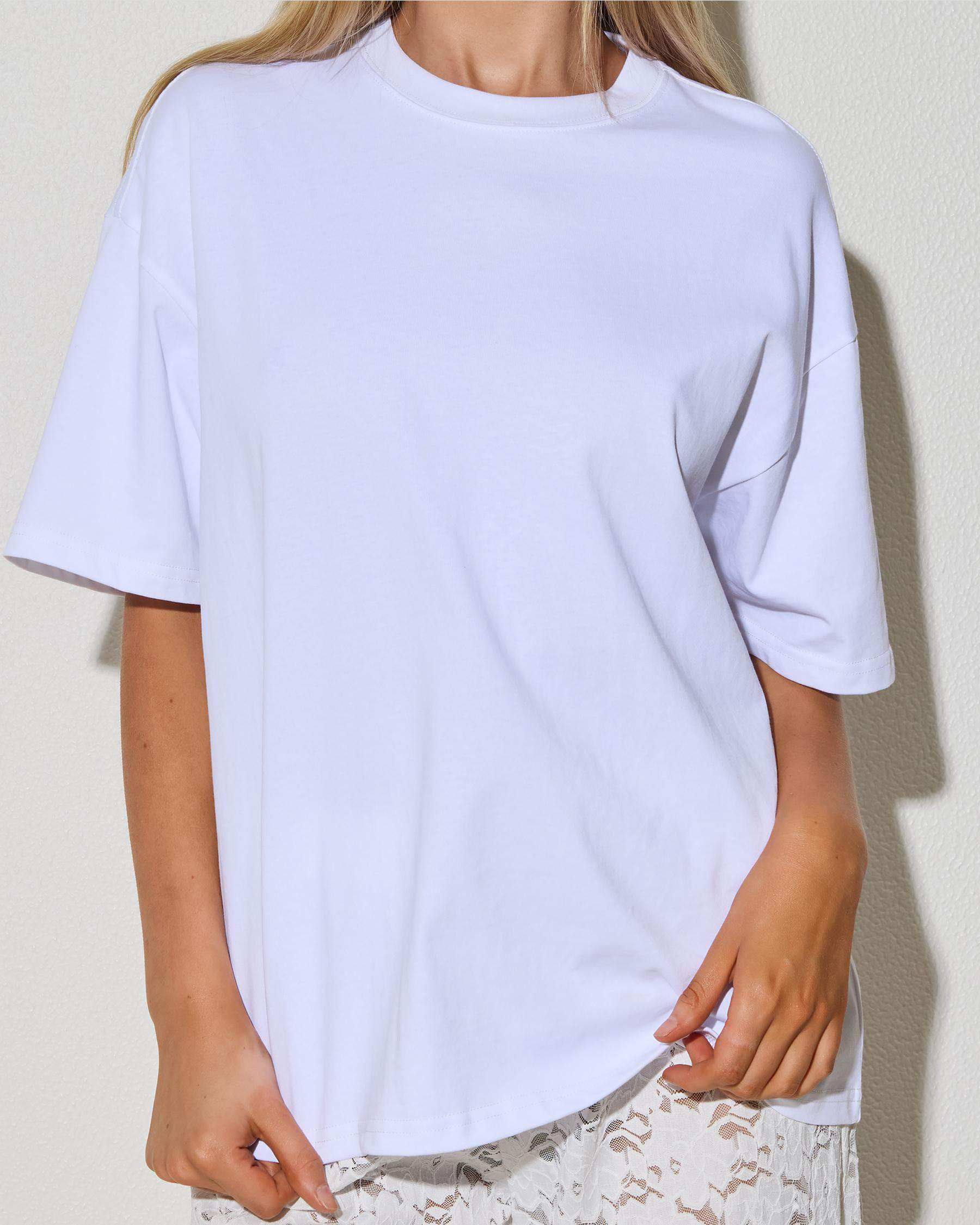 Oversized Plain Tee