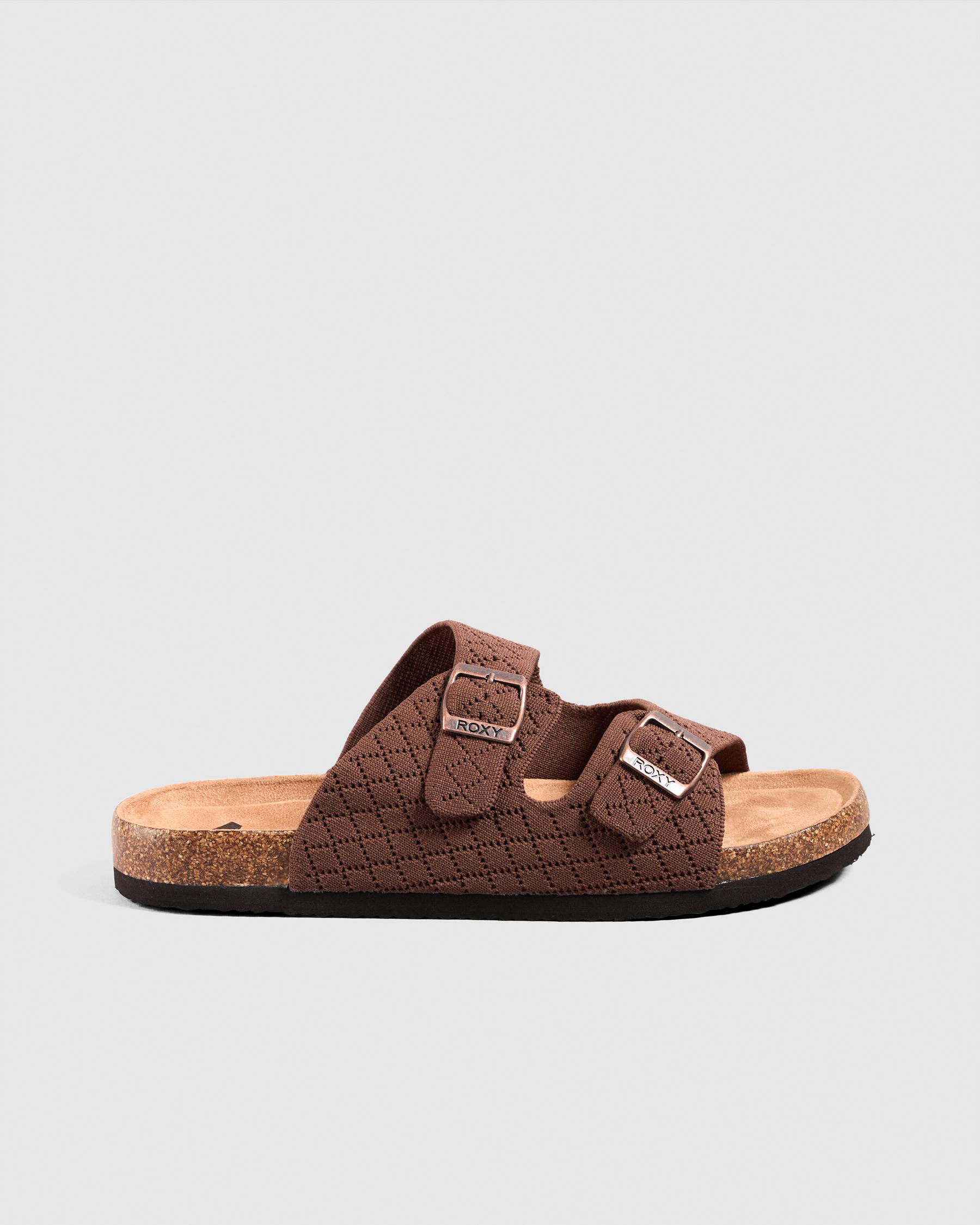 Mannae Buckle Slide Sandals