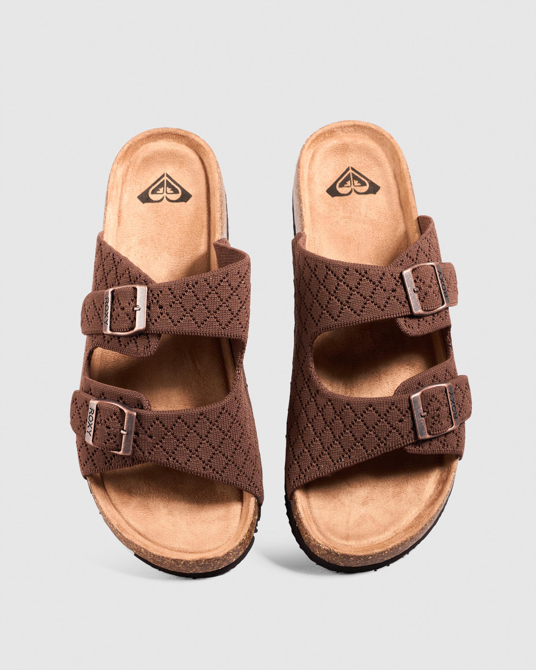 Mannae Buckle Slide Sandals