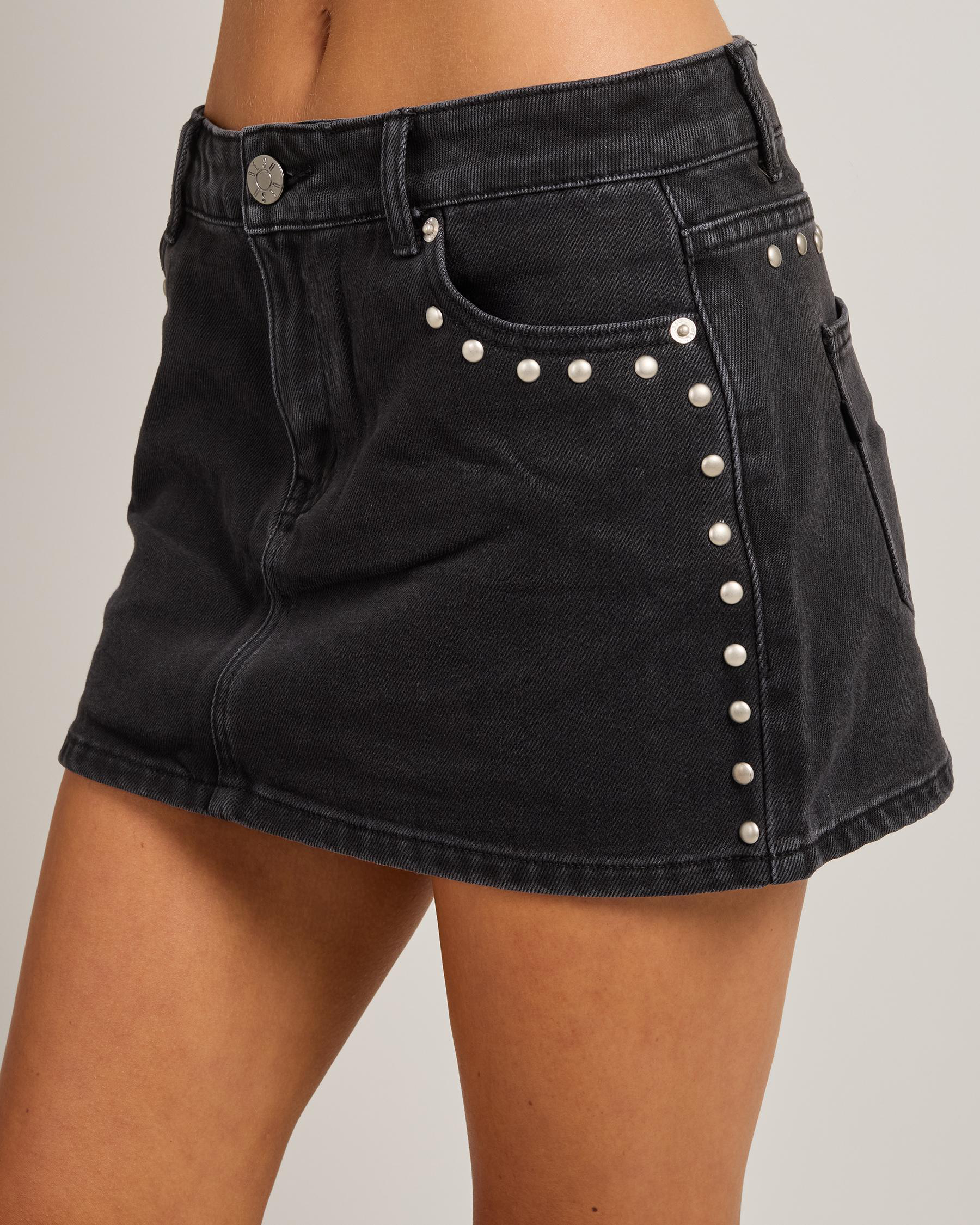 Vegas Denim Skirt