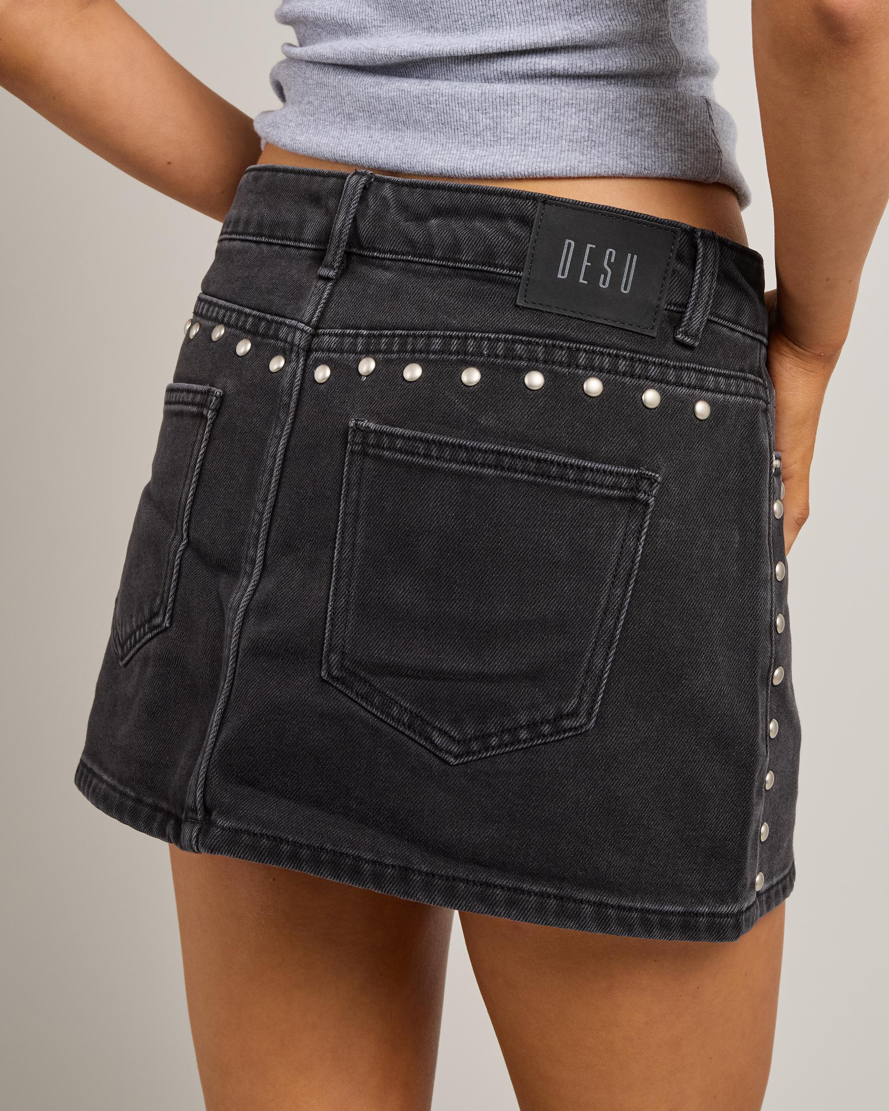 Vegas Denim Skirt