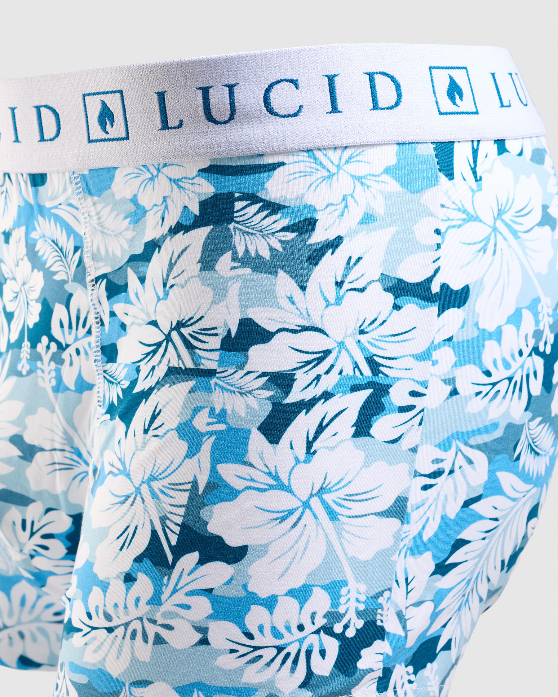 Hibiscus Fitted Boxer Shorts