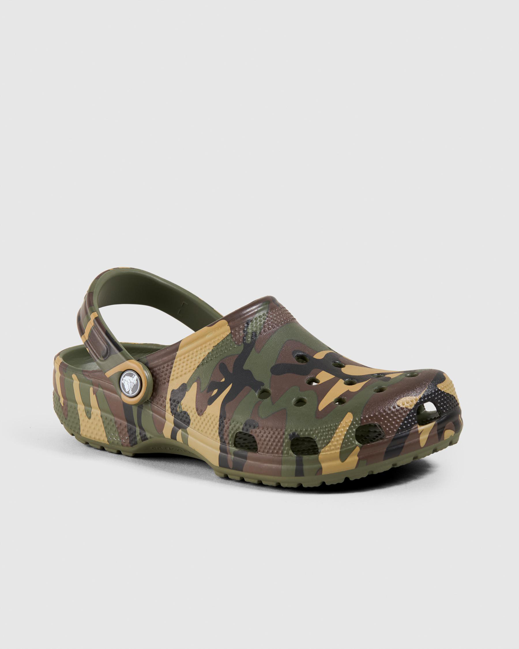 Classic Camouflage Clogs Shoes