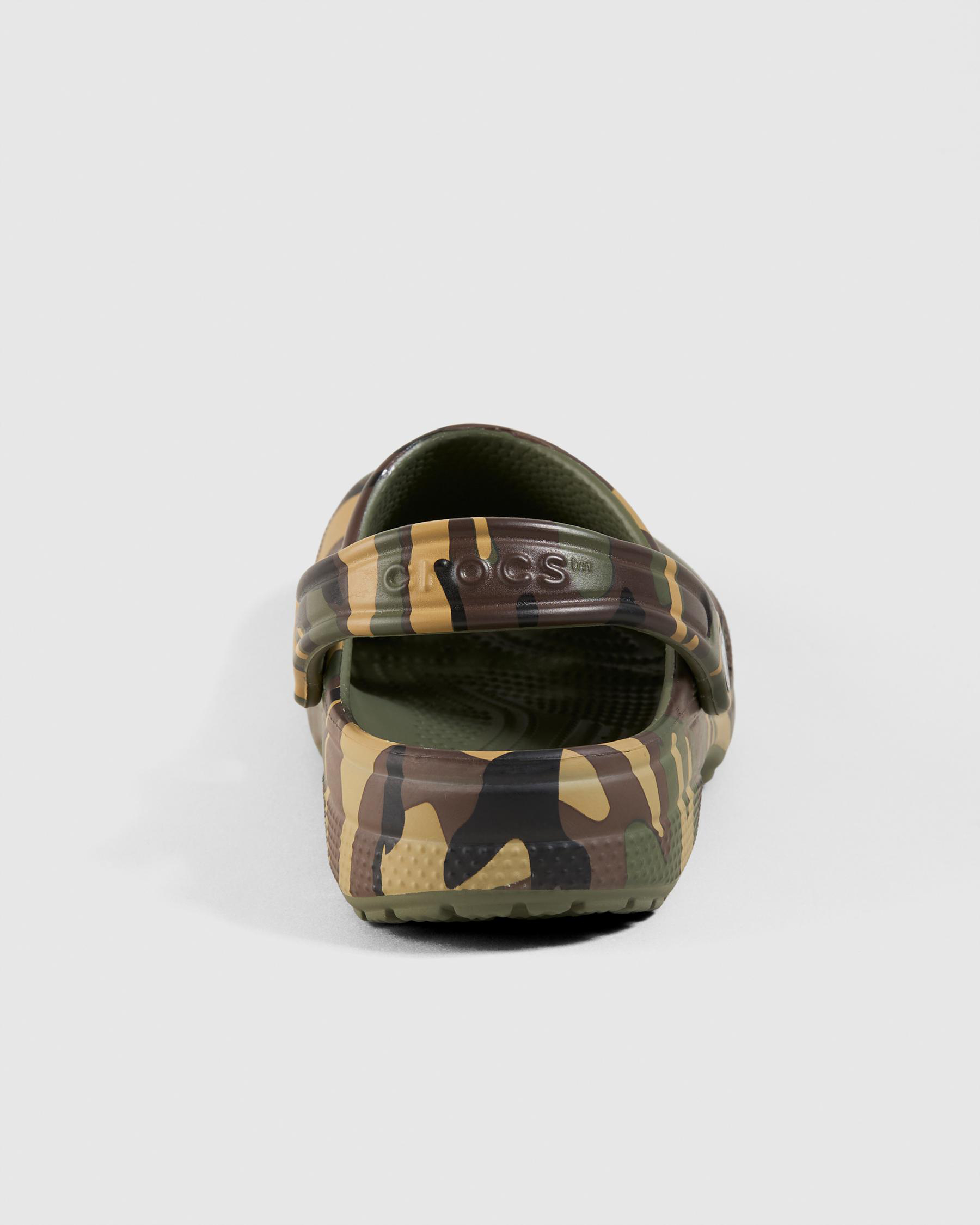 Classic Camouflage Clogs Shoes