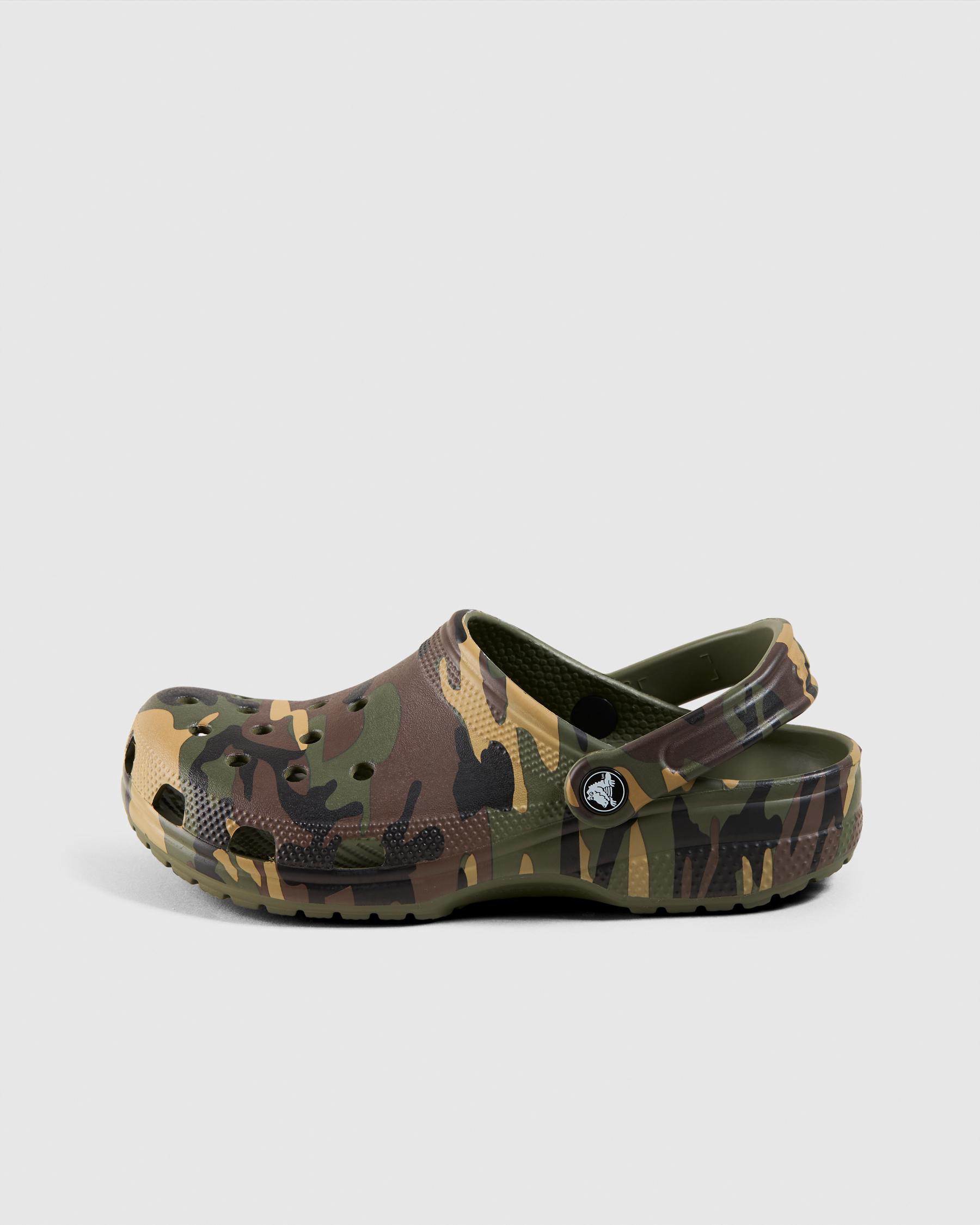 Classic Camouflage Clogs Shoes