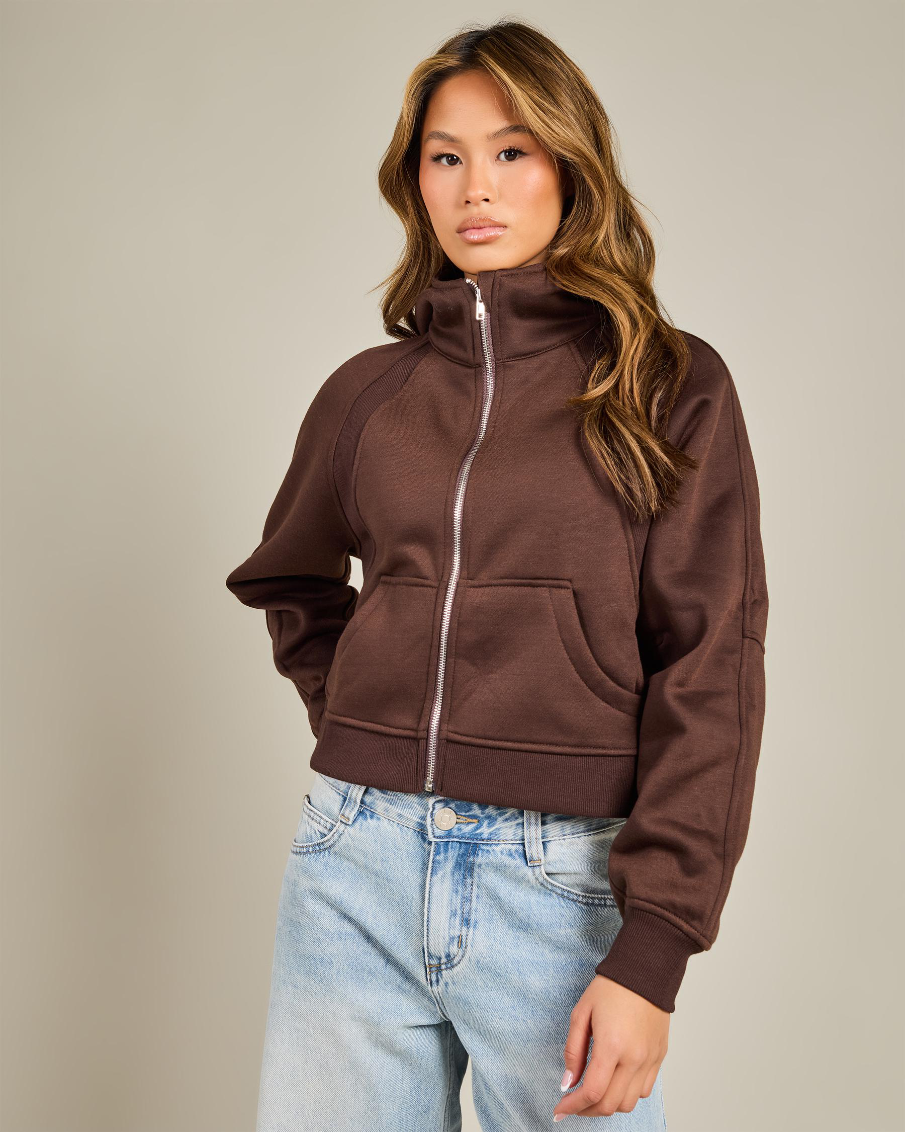 Bennie Zip Hoodie