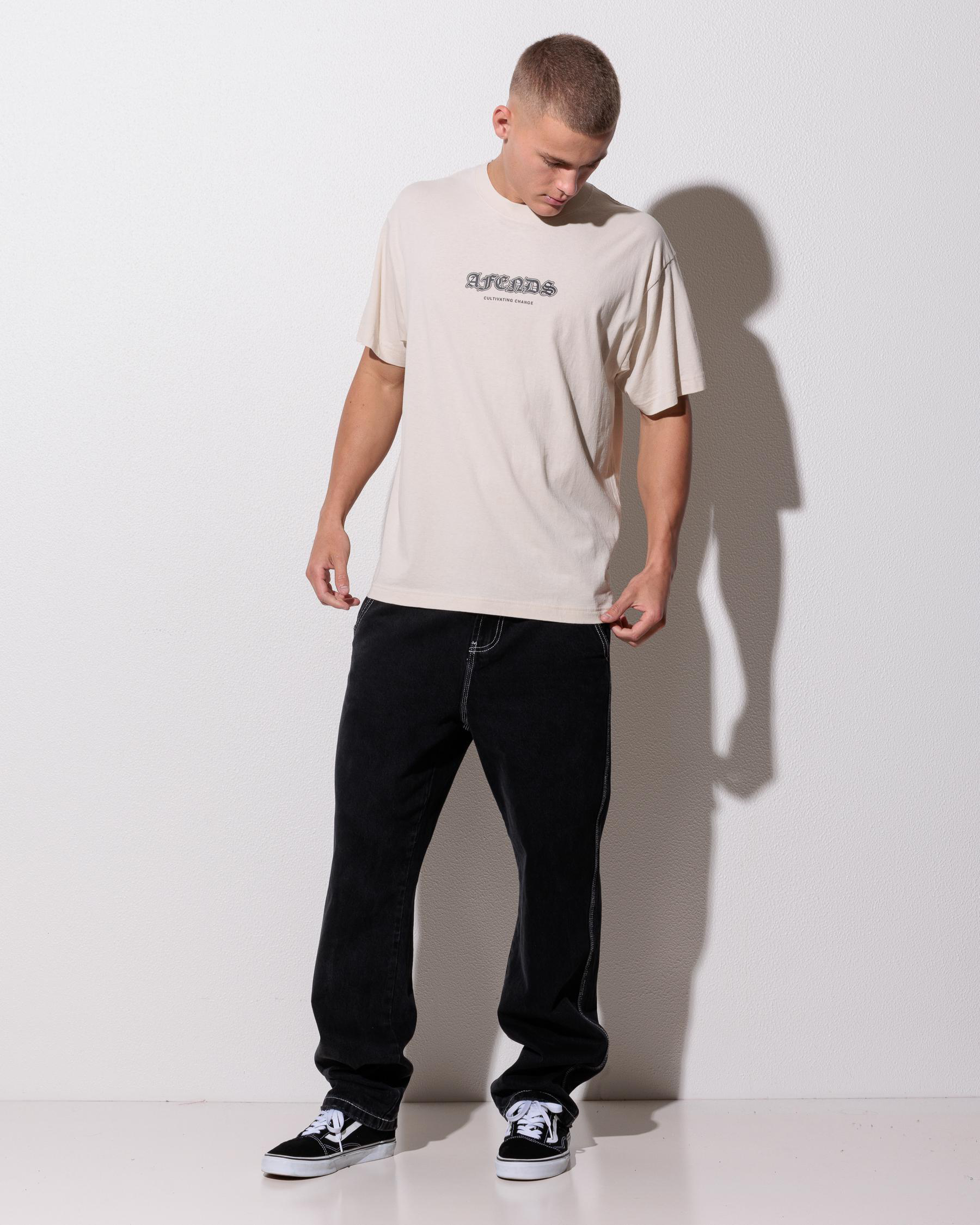 Script Recycled Boxy T-Shirt