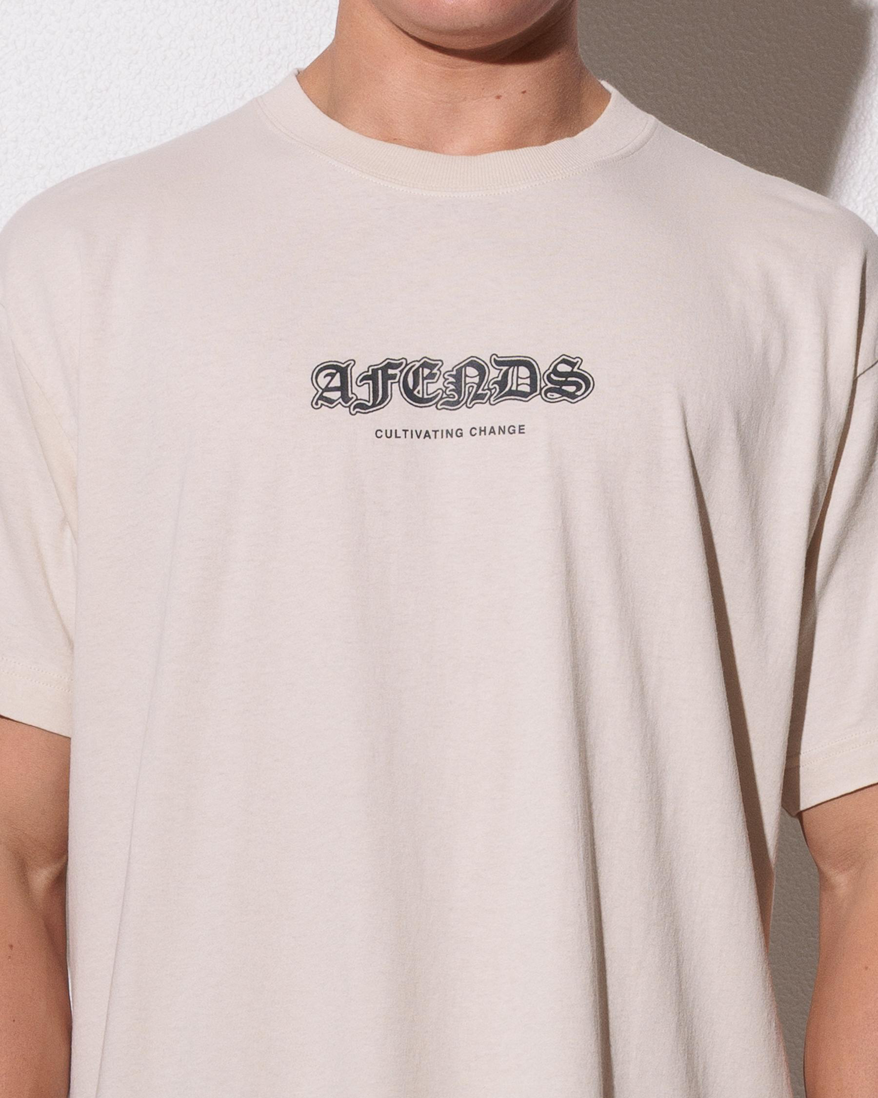 Script Recycled Boxy T-Shirt