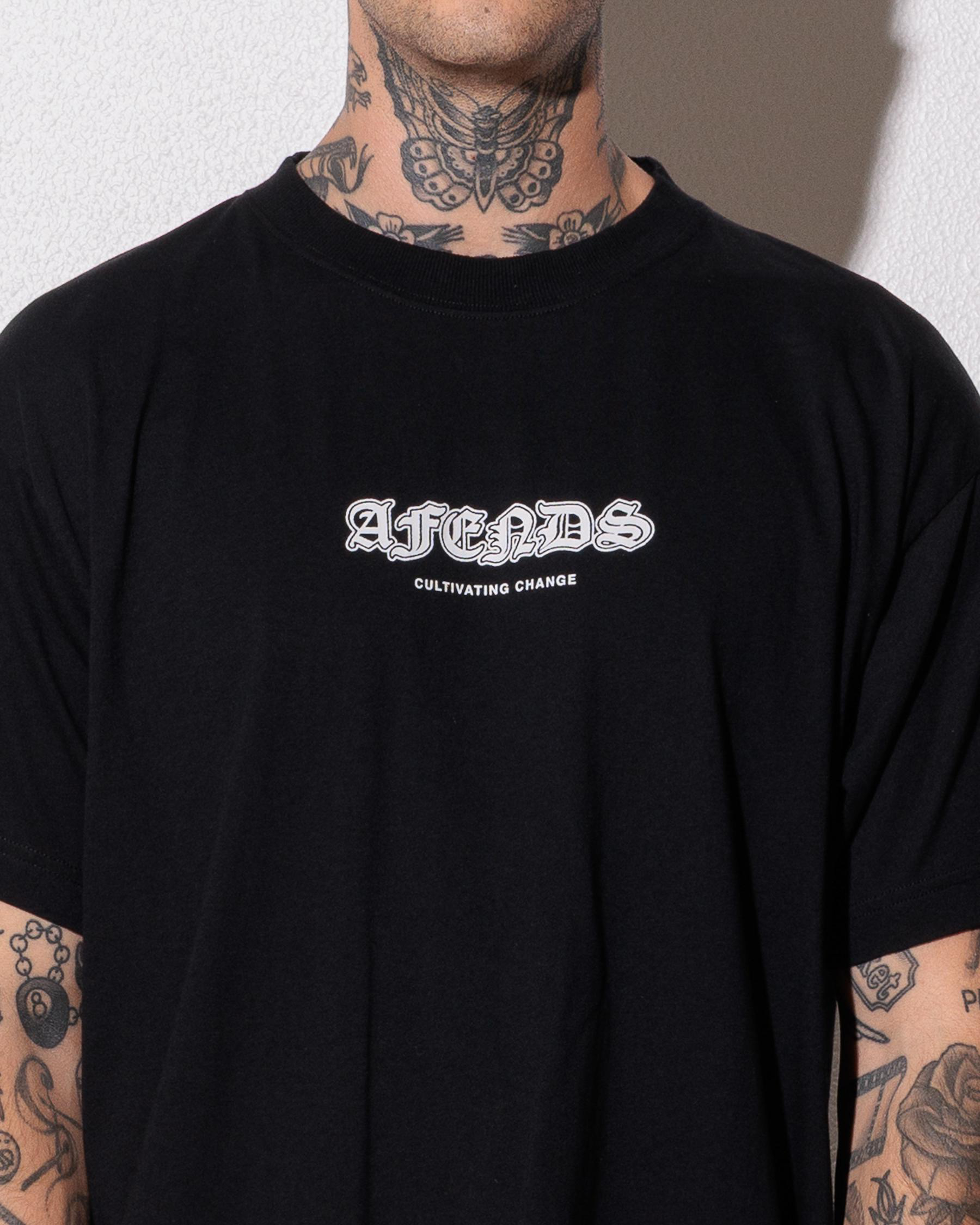 Script Recycled Boxy T-Shirt