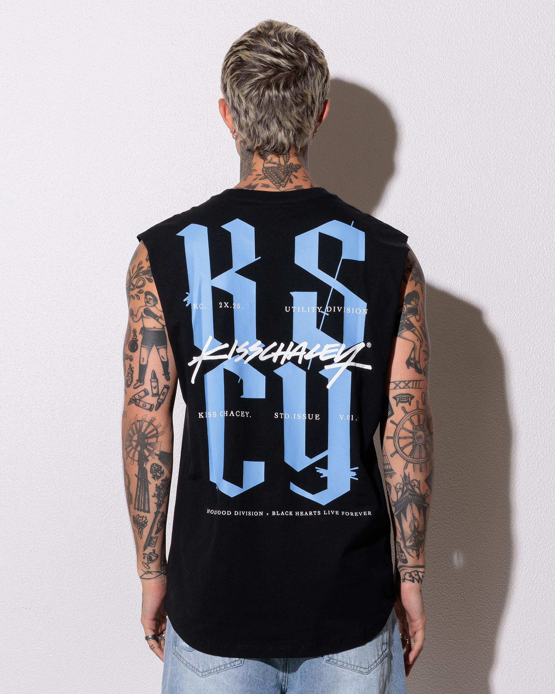 Traditional Dual Curved Muscle Tank