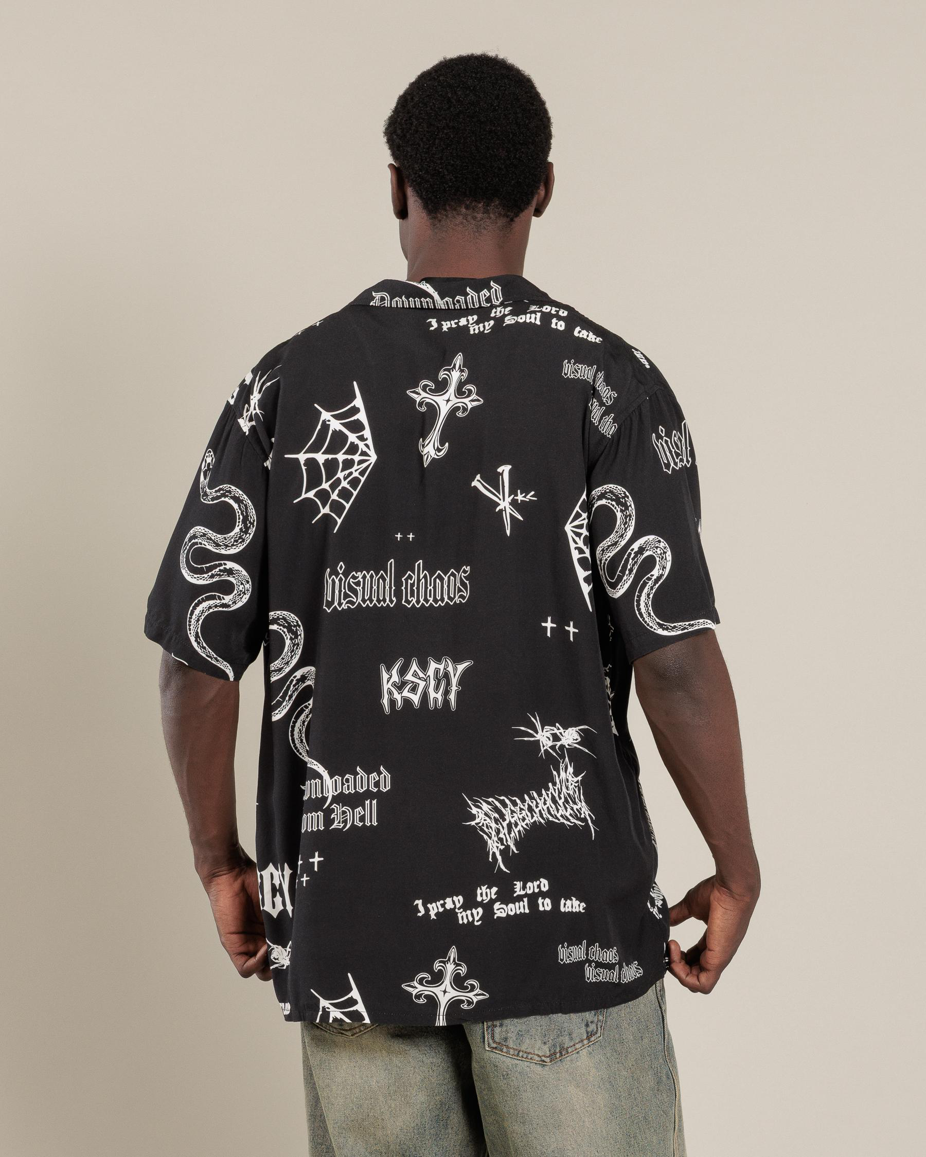 Visual Chaos Relaxed Short Sleeve Shirt