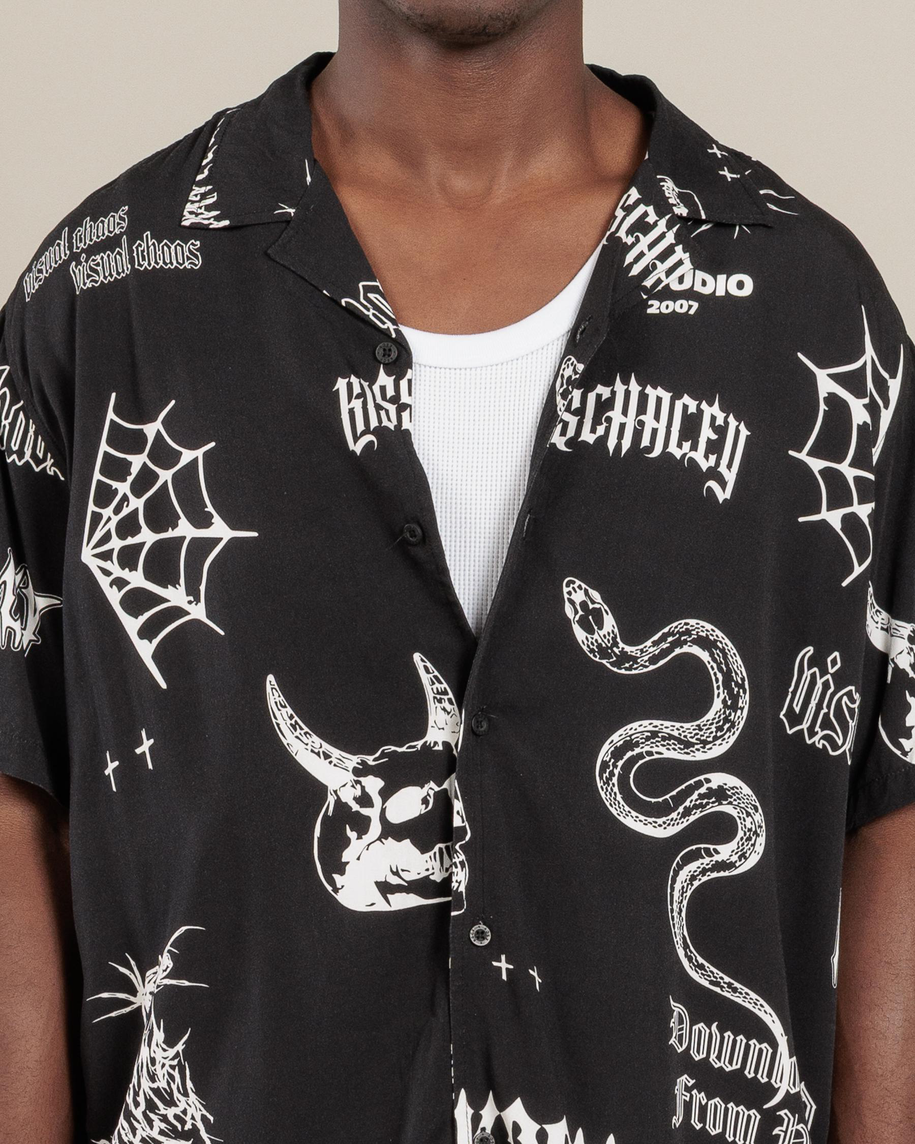 Visual Chaos Relaxed Short Sleeve Shirt