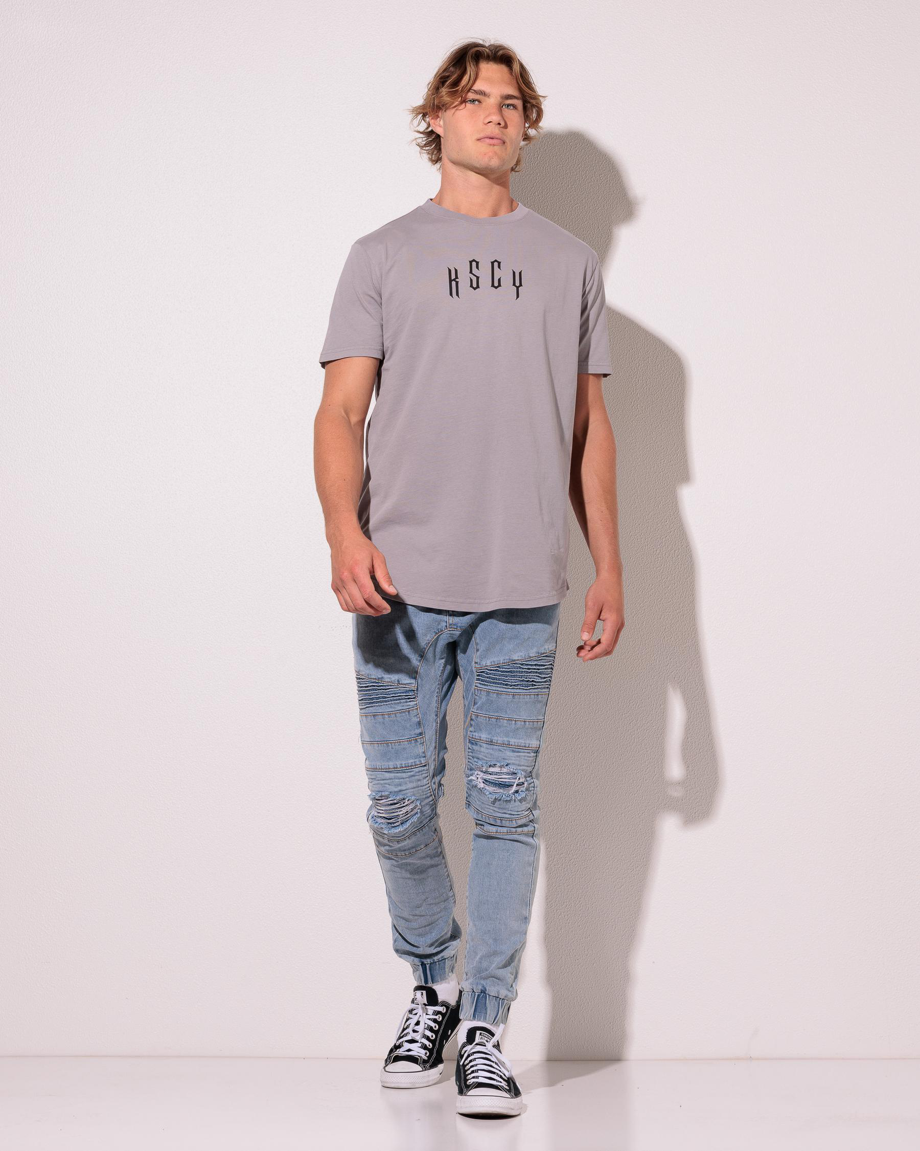 Trapped Dual Curved T-Shirt