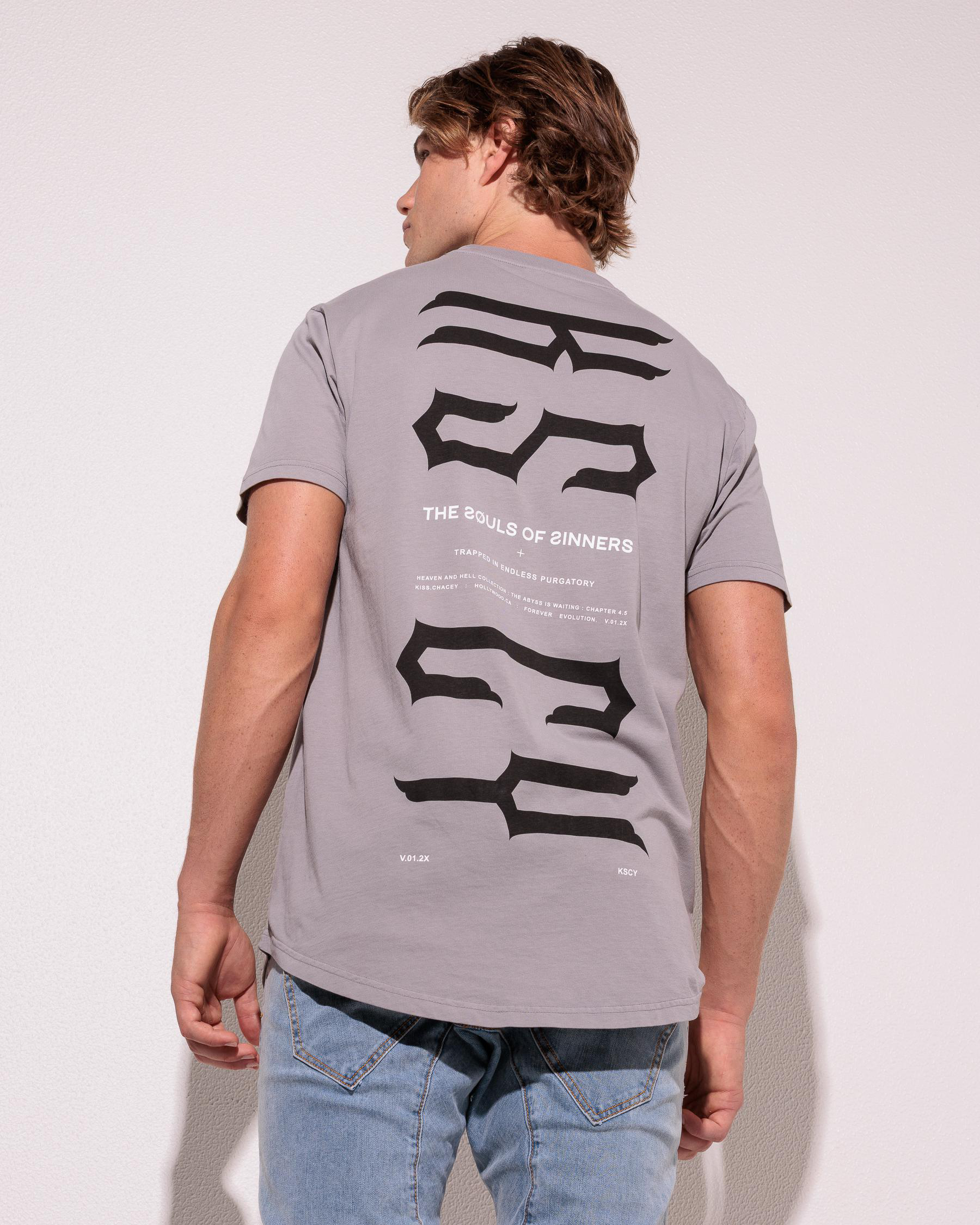 Trapped Dual Curved T-Shirt