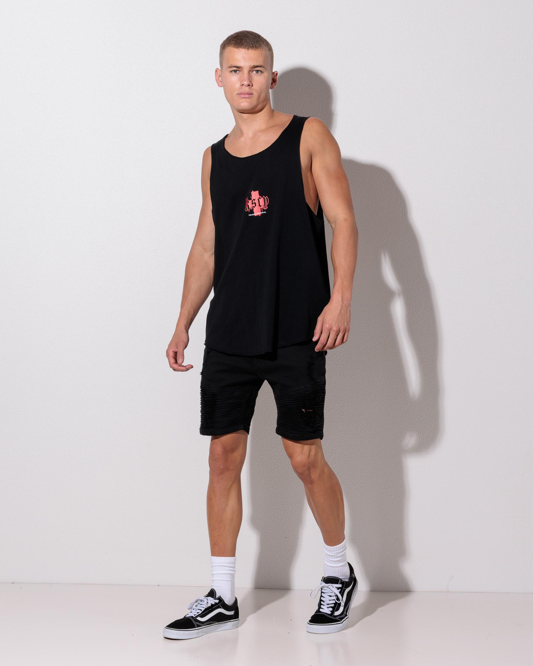 Vandal Raw Singlet Tank