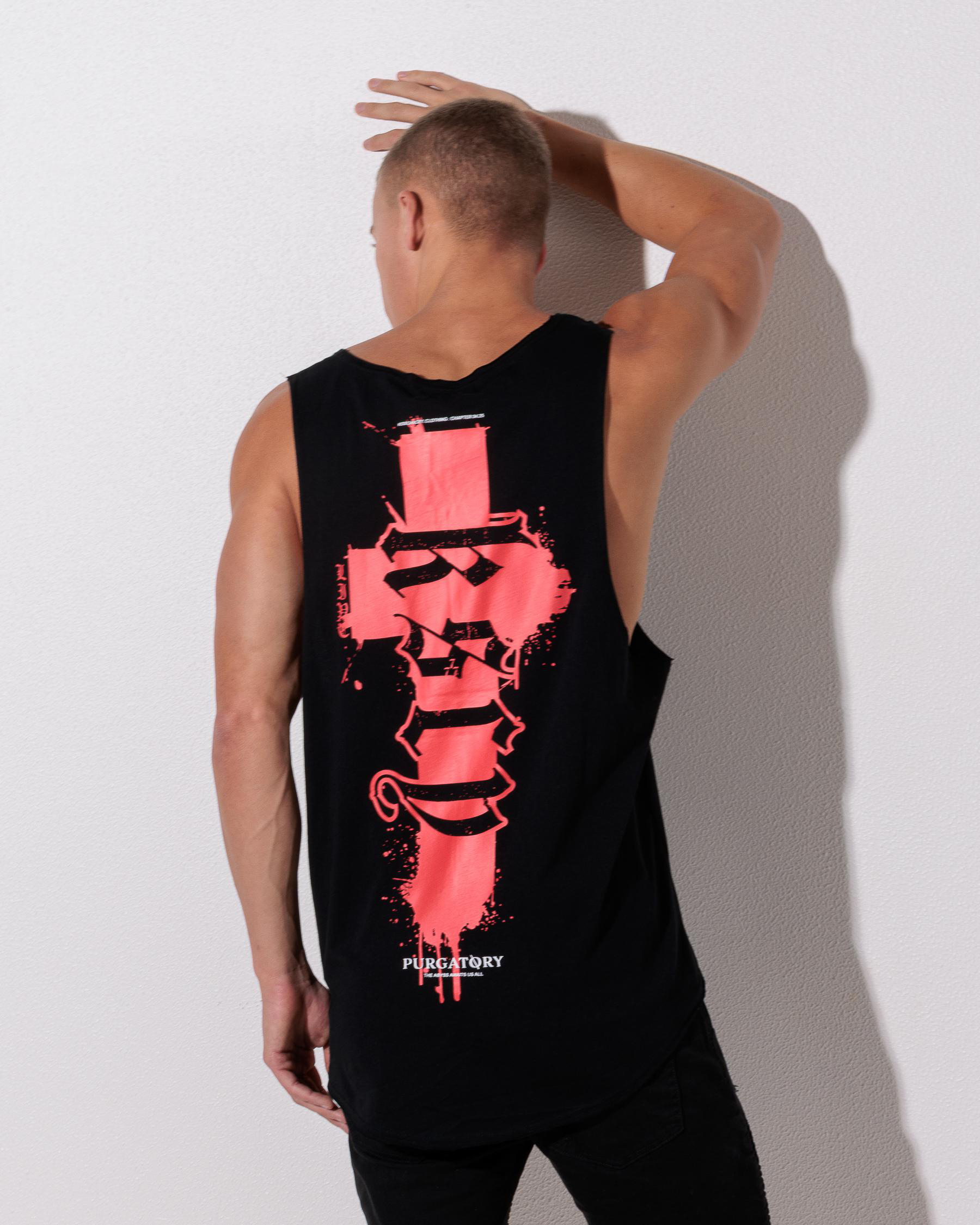 Vandal Raw Singlet Tank
