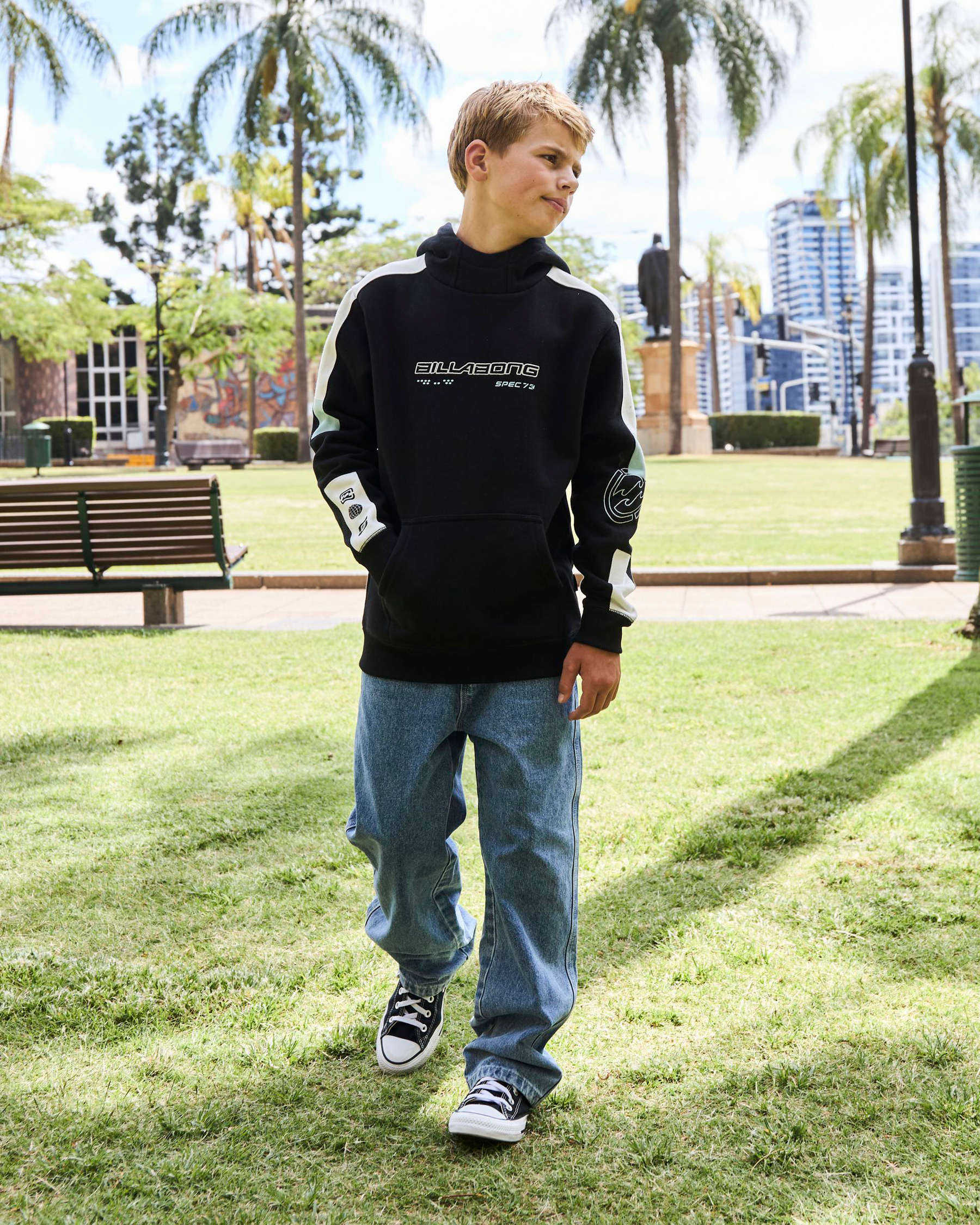 Spec 73 Pop Mock Hoodie