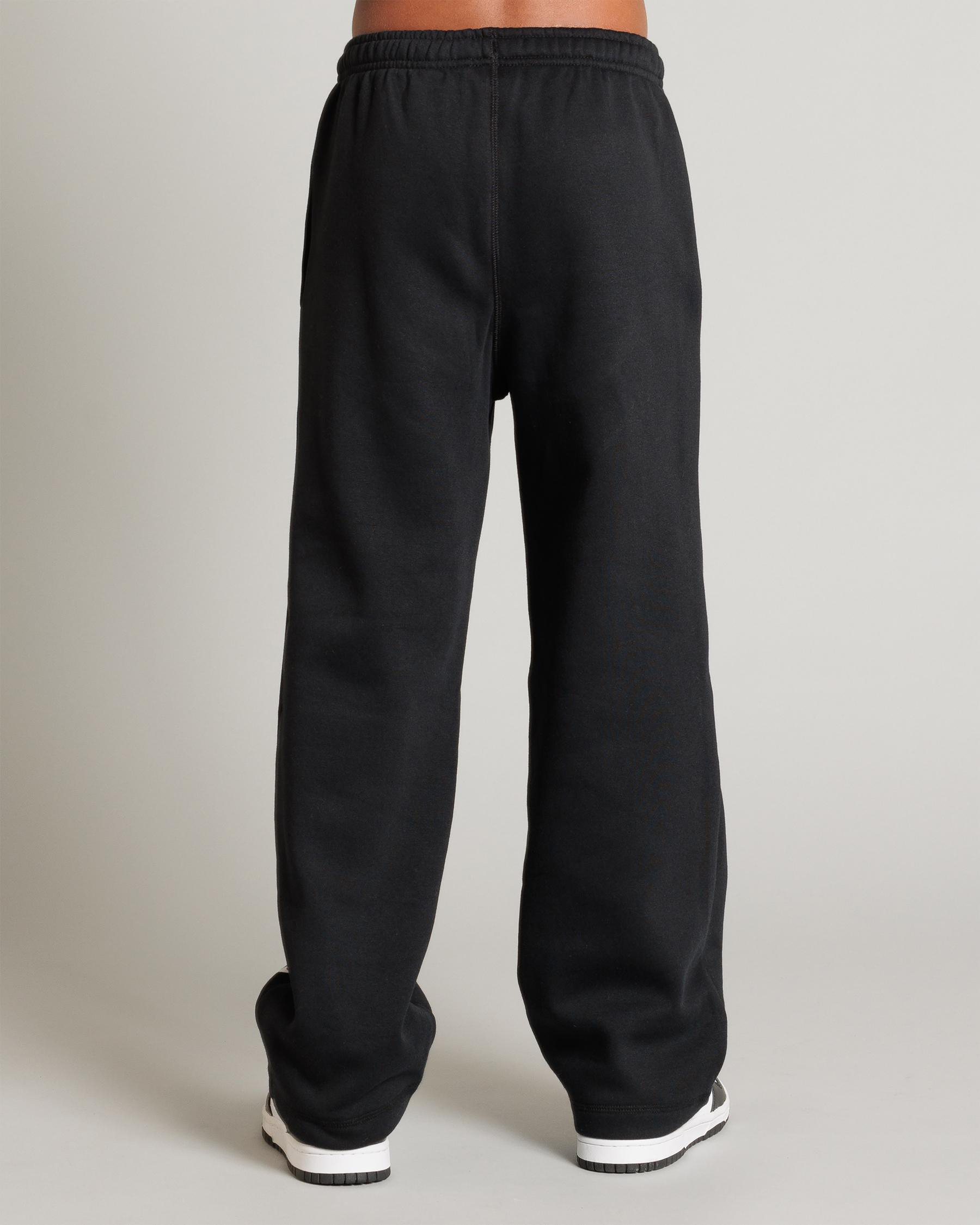 Script Straight Leg Track Pants