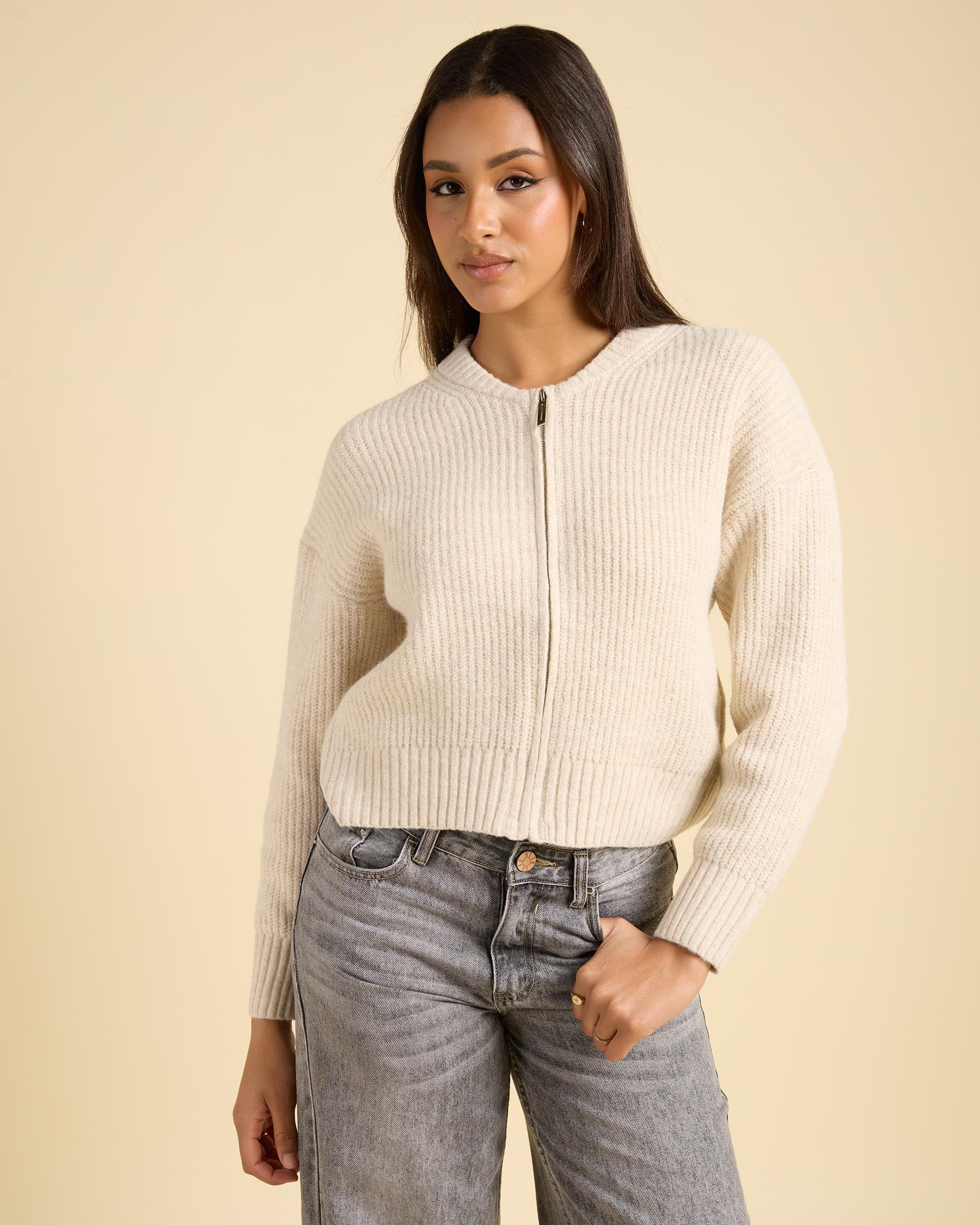 Junie Zip Knit